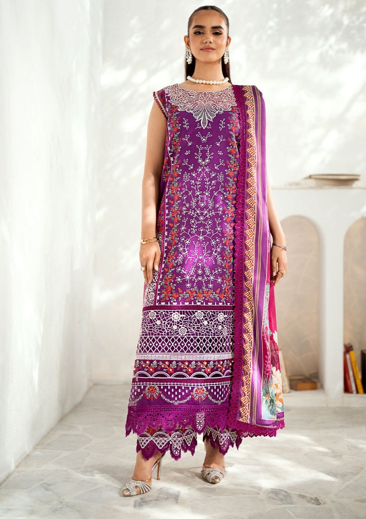 Lawn Collection - Bin ILyas - Riwaayat Spring Summer - RSP24#301 - A