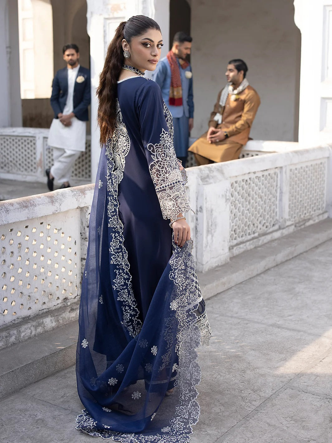 Lawn Collection - Mahnur - Mahrukh - MM24#03-A - Dusk