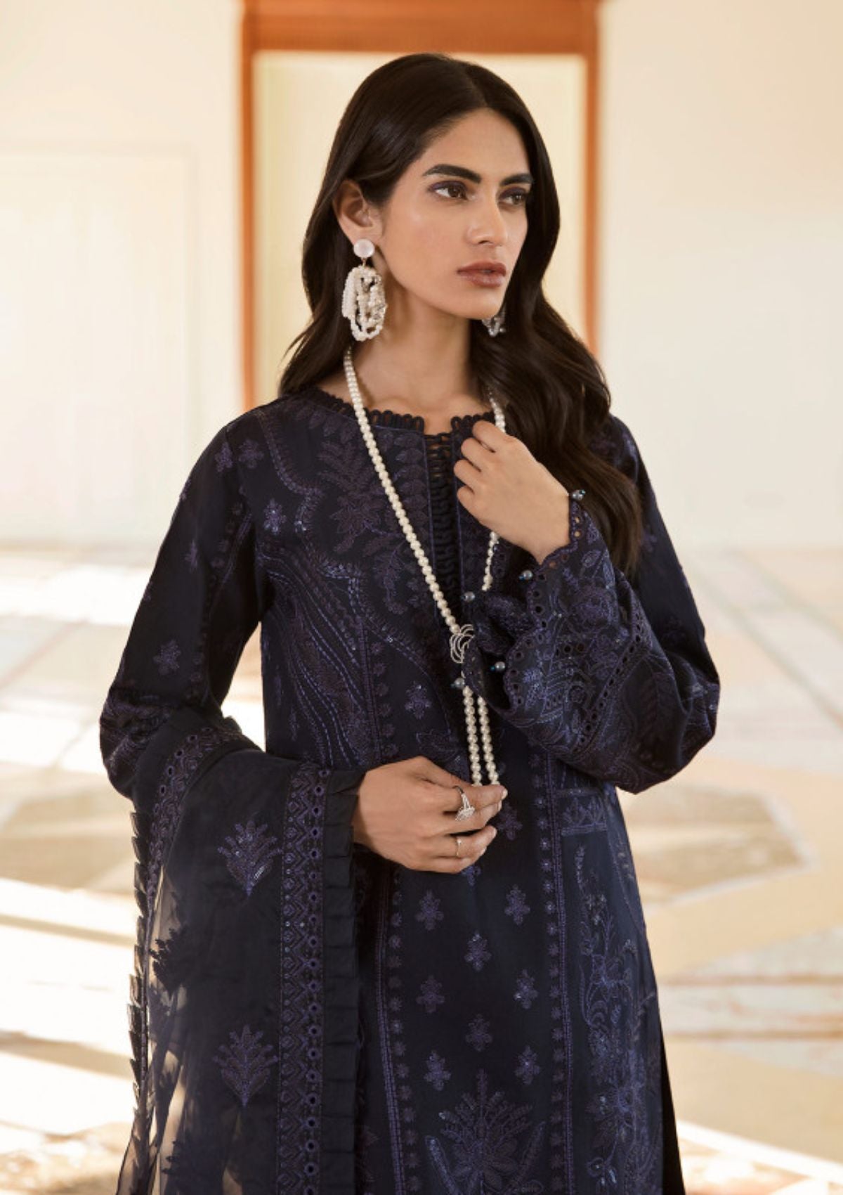 Lawn Collection - Gulaal - Luxury - GD#01 Zarqaa