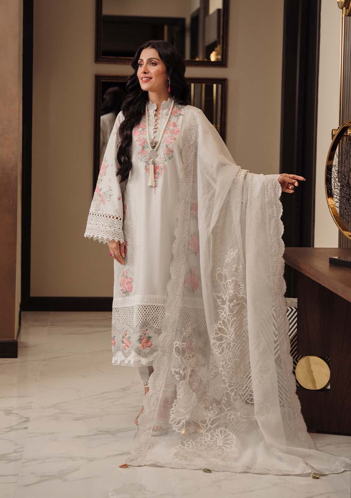 Lawn Collection - Zarqash - Luxury - Izel - D#7