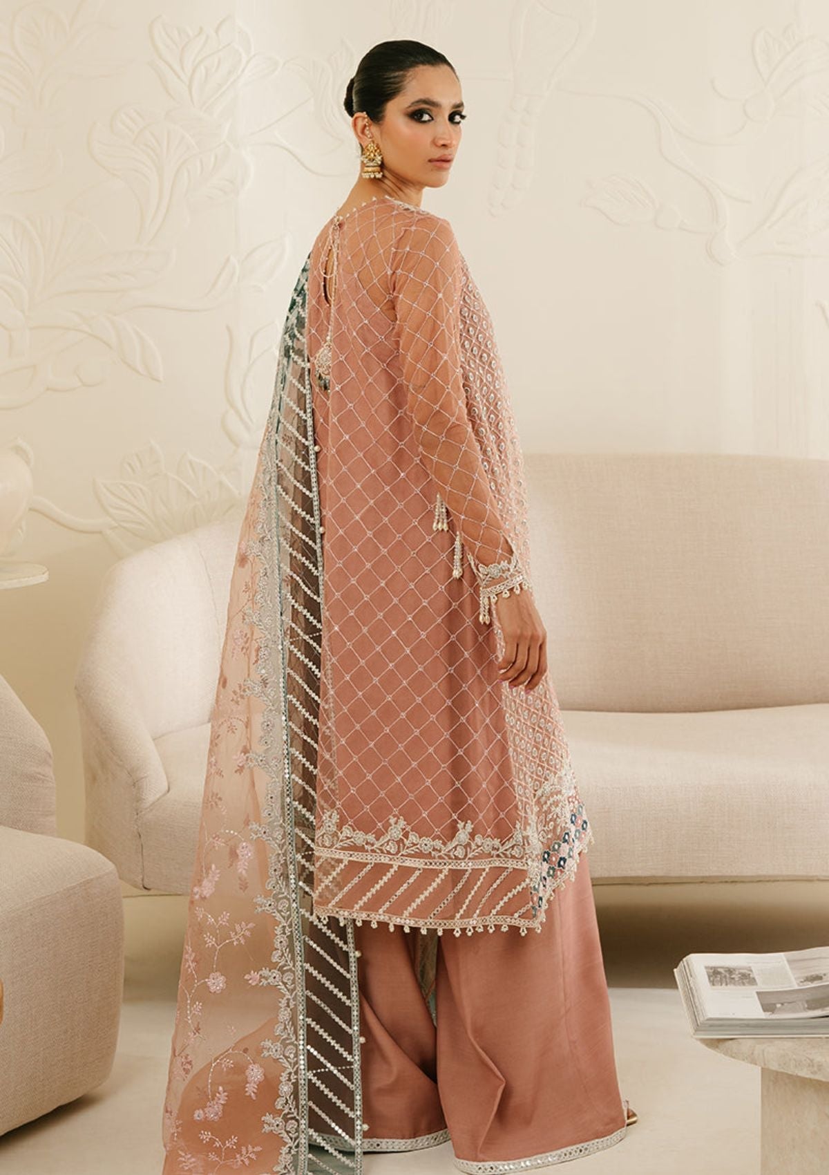 Formal Collection - Cross Stitch - Luxury - Unstitched - CSL#3 - BRITTANY ROSE