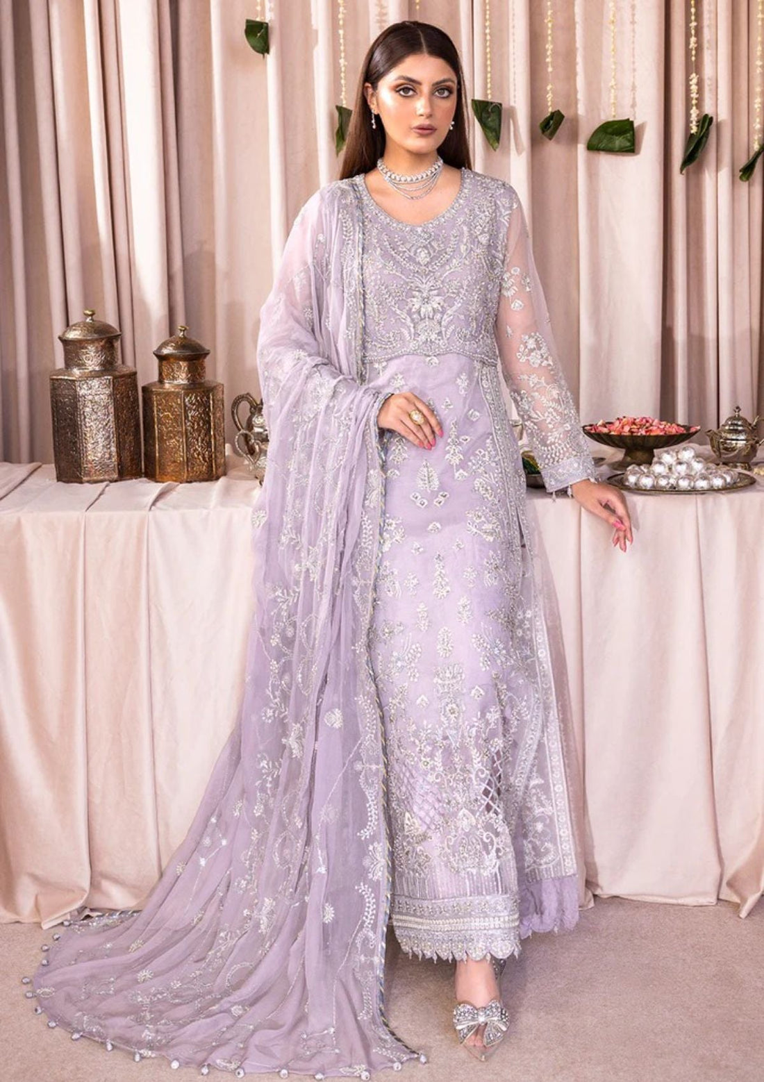 Formal Collection - Emaan Adeel - Romansiyyah Luxury - Sweet Indigo - D# 04