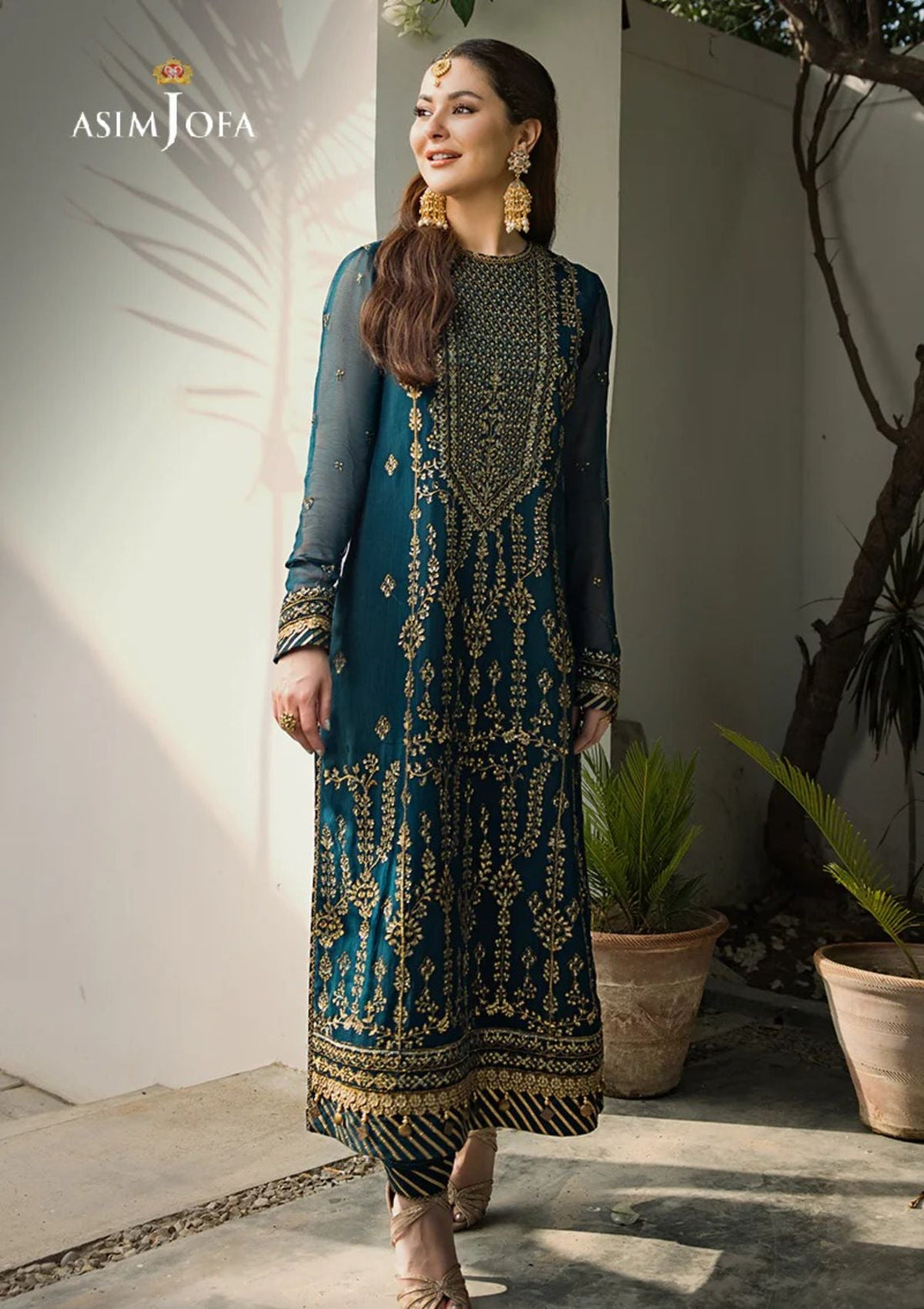 Formal Collection - Asim Jofa - Zari Sitara - AJZS#8 - Official Asim Jofa - Agha Fabrics UK