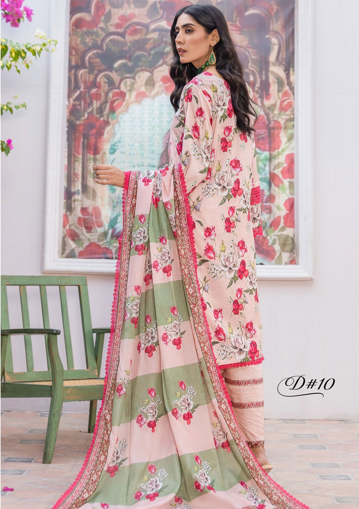 Lawn Collection - Humdum - Rang e Noor - HRN#10