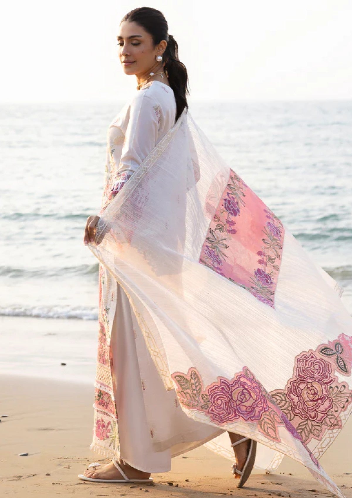 Lawn - Mahnur - Sirene Luxury 25 - D#09 - Magnolia