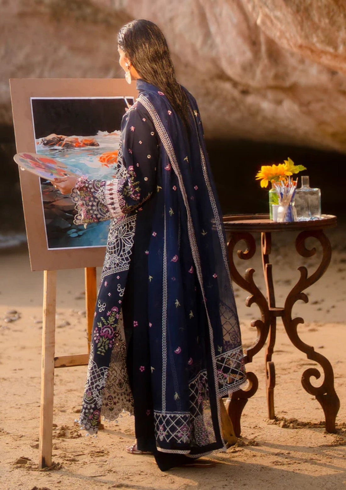Lawn - Mahnur - Sirene Luxury 25 - D#04 - Derya