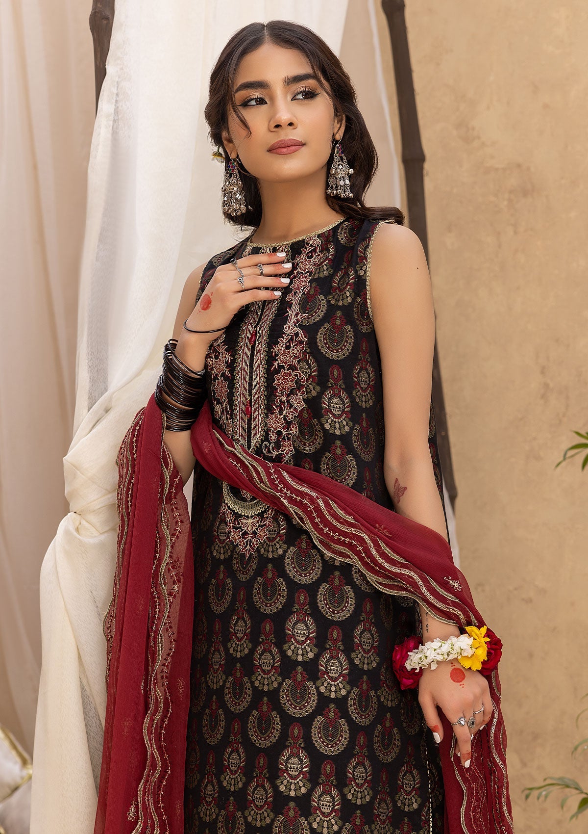 Lawn Collection - Humdum - Ishq - Jacquard - IS#01