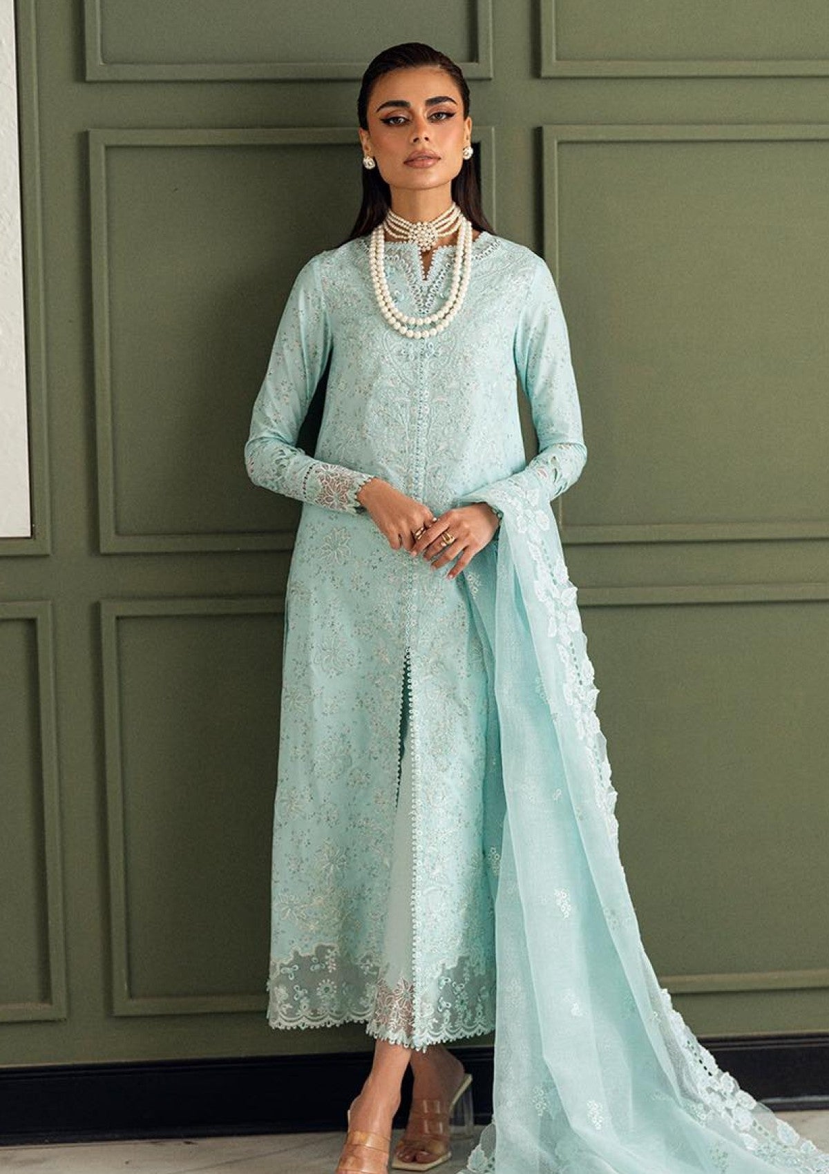 Lawn - Qalamkar - Chikankari - Eid Edit 25 - CS#06 - NEESHÃÂÃÂ