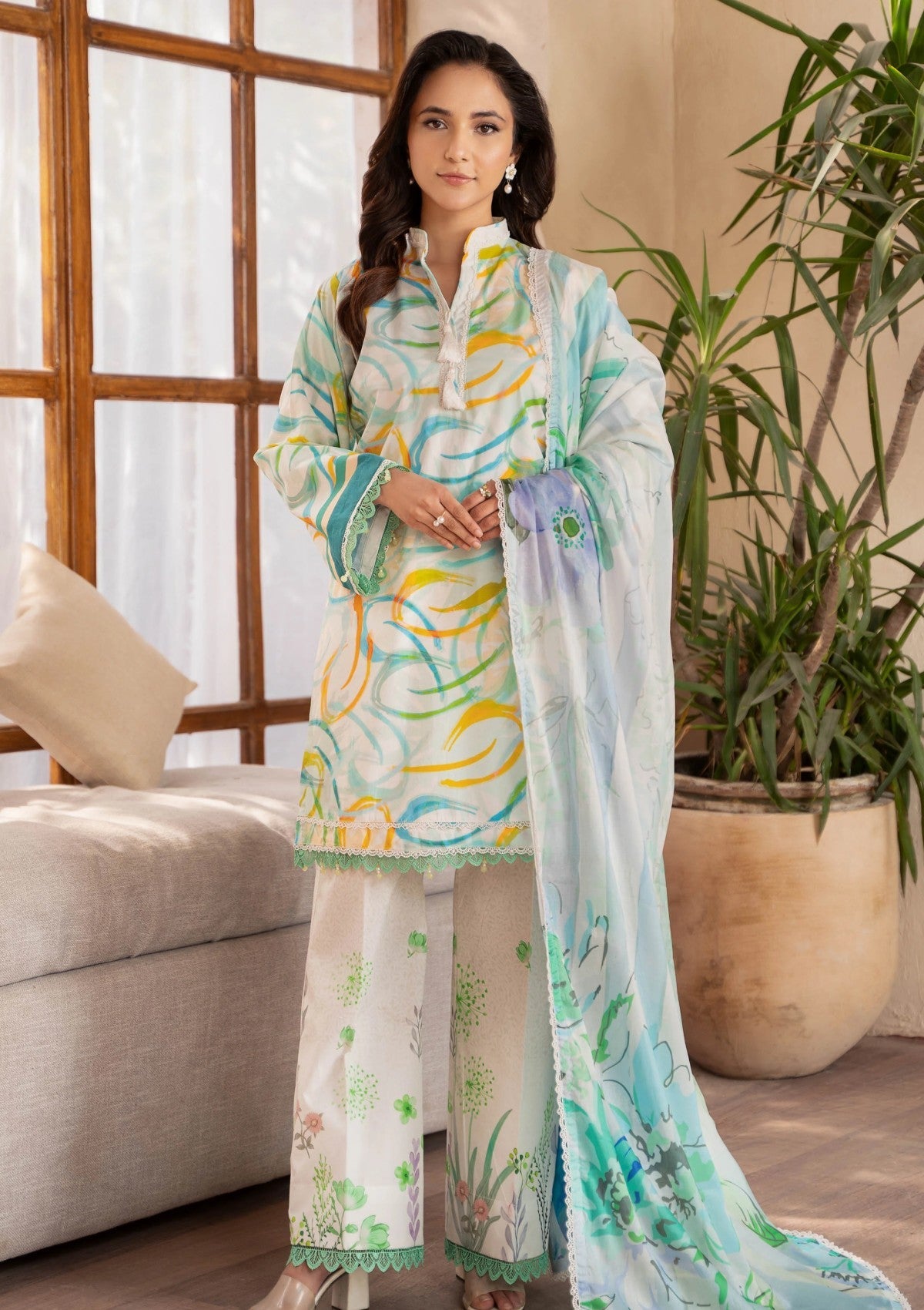 Lawn - Al Zohaib - Coco - Cords Digital Printed - AZC#04