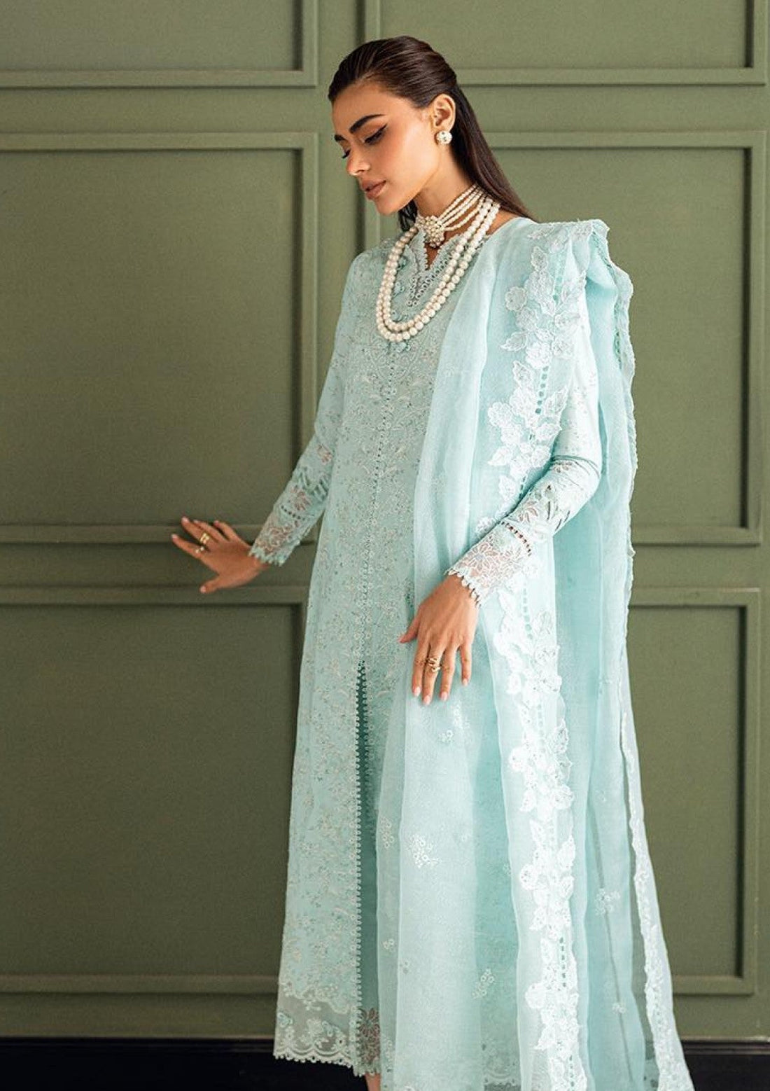 Lawn - Qalamkar - Chikankari - Eid Edit 25 - CS#06 - NEESHÃÂÃÂ
