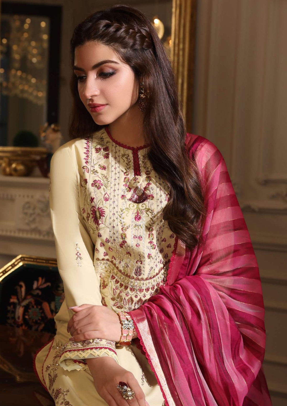 Lawn Collection - Asim Jofa - Aira - AJAI#11 - Official Asim Jofa - Agha Fabrics UK