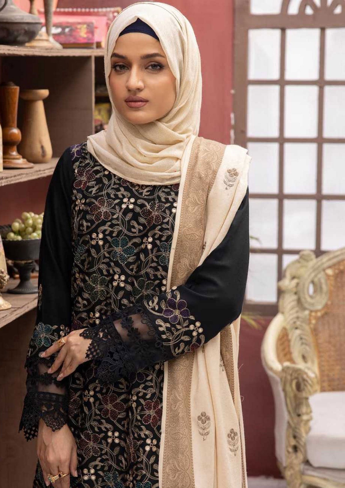 Winter Collection - Riaz Arts - DastKari - D#12