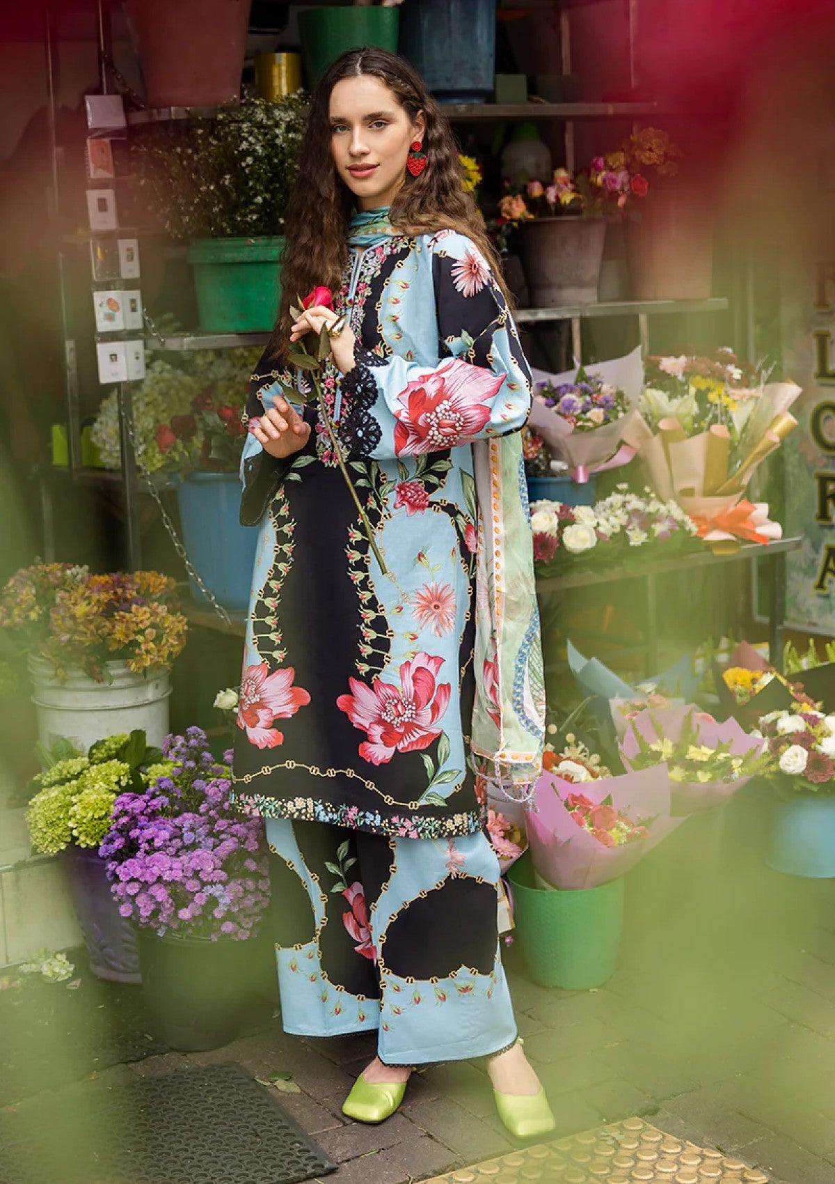 Lawn - Mushq - Hemline - La Dolce - Prints - D#8A - Renata