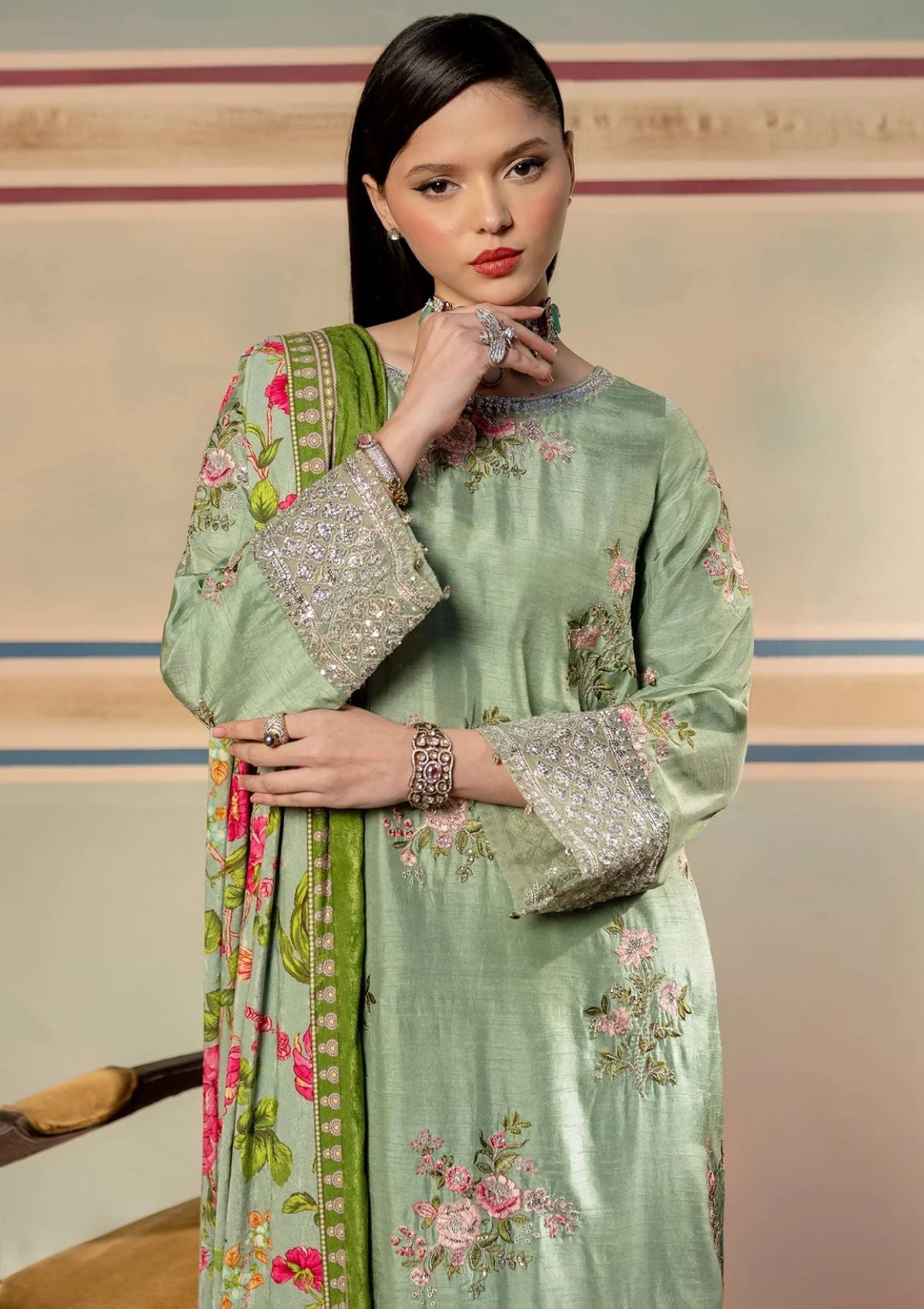 Winter Collection - M.Basics - Festive Unstitched - MBF24#03