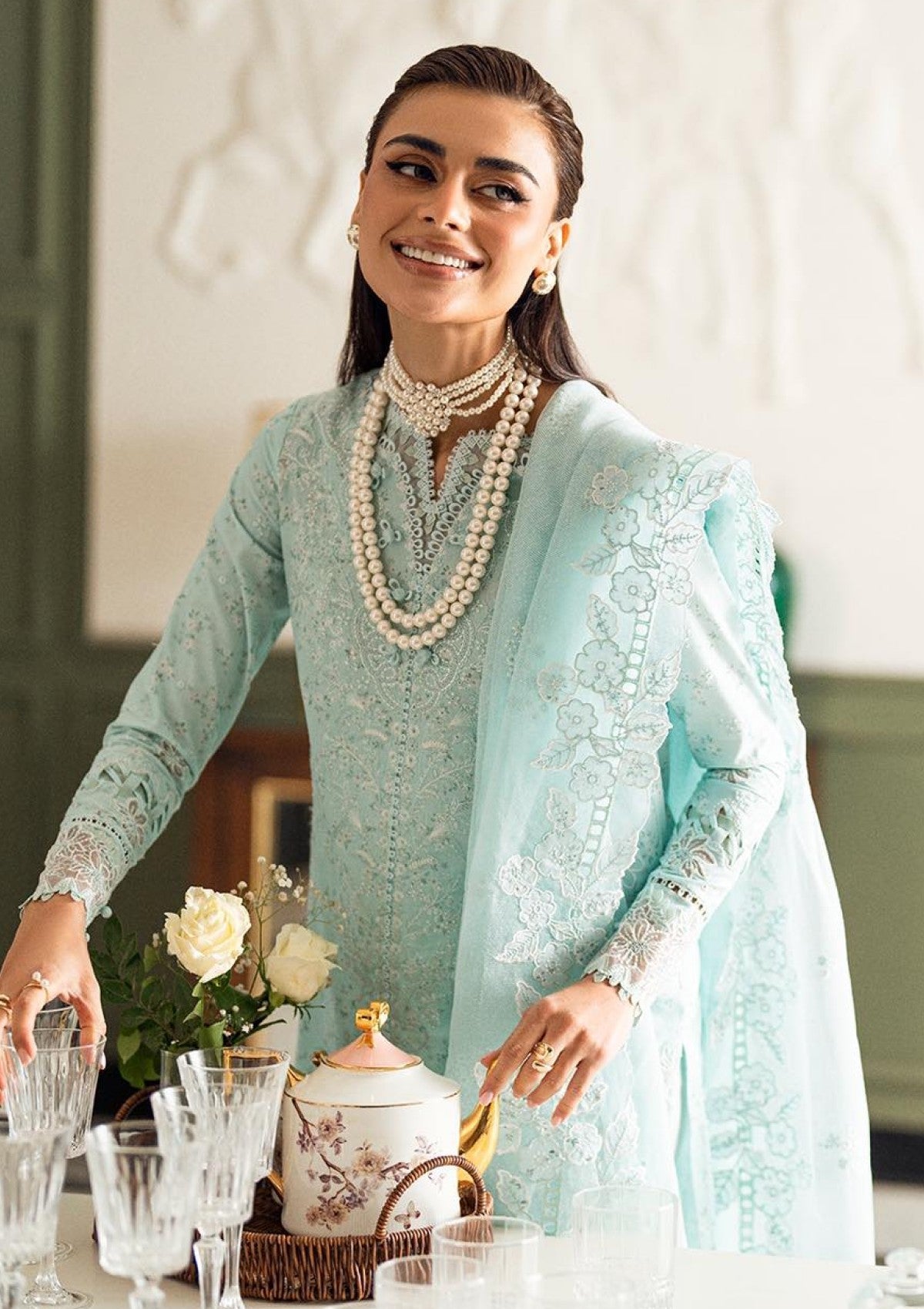 Lawn - Qalamkar - Chikankari - Eid Edit 25 - CS#06 - NEESHÃÂÃÂ