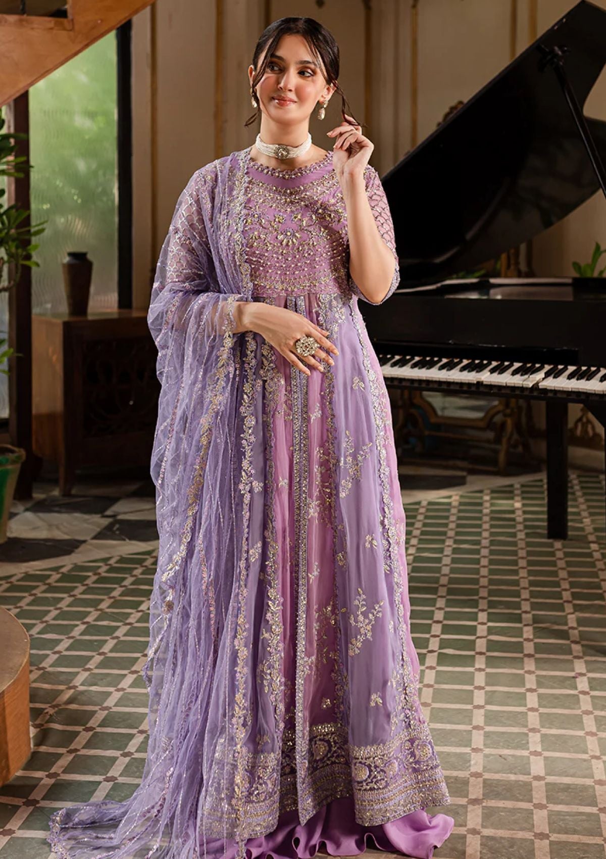 Formal Collection - Roheenaz - Naira - Chiffon 24 - D#05 - Selina