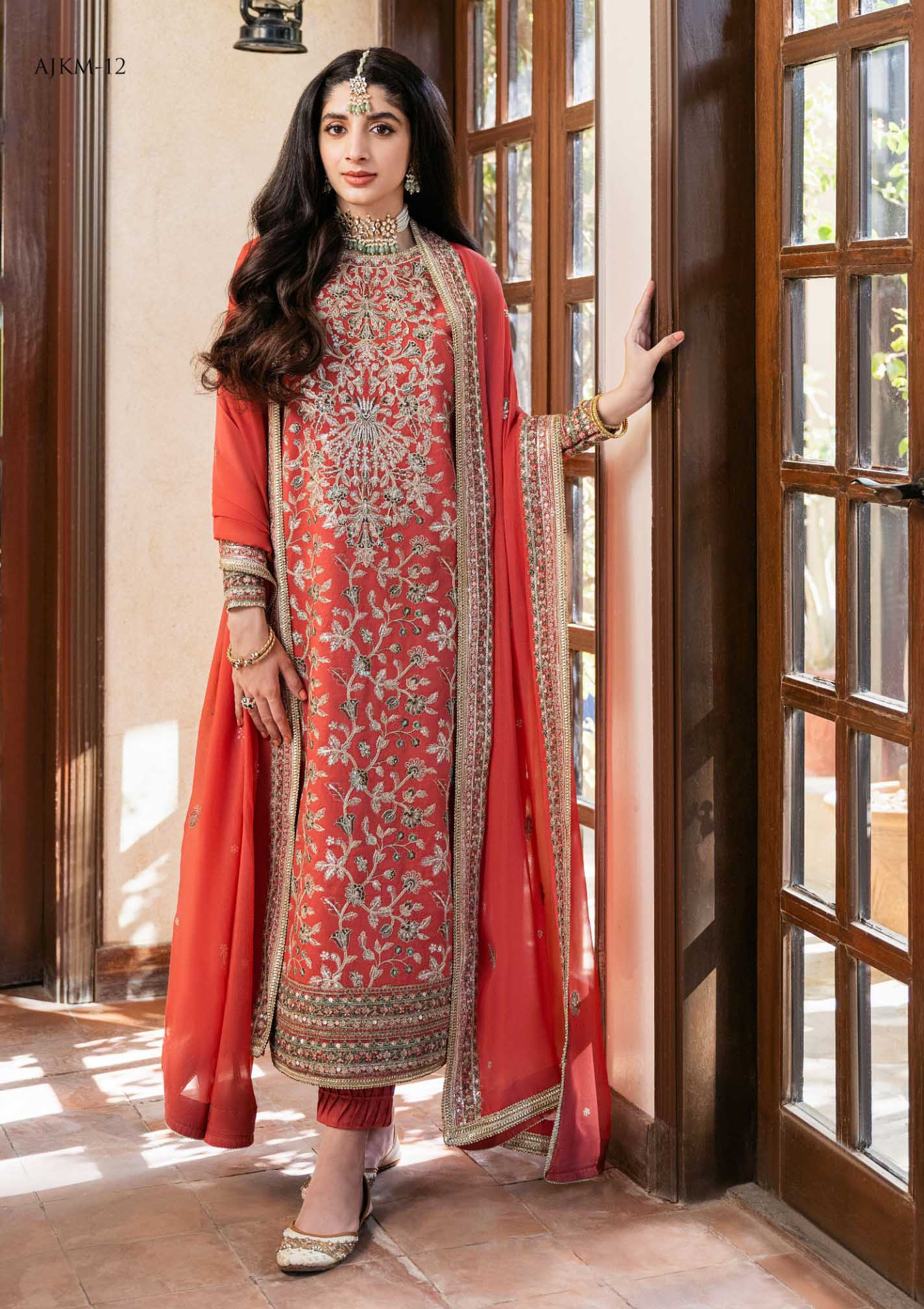Festive Collection - Asim Jofa - Eid Festive - AJKM-12 - Official Asim Jofa - Agha Fabrics UK