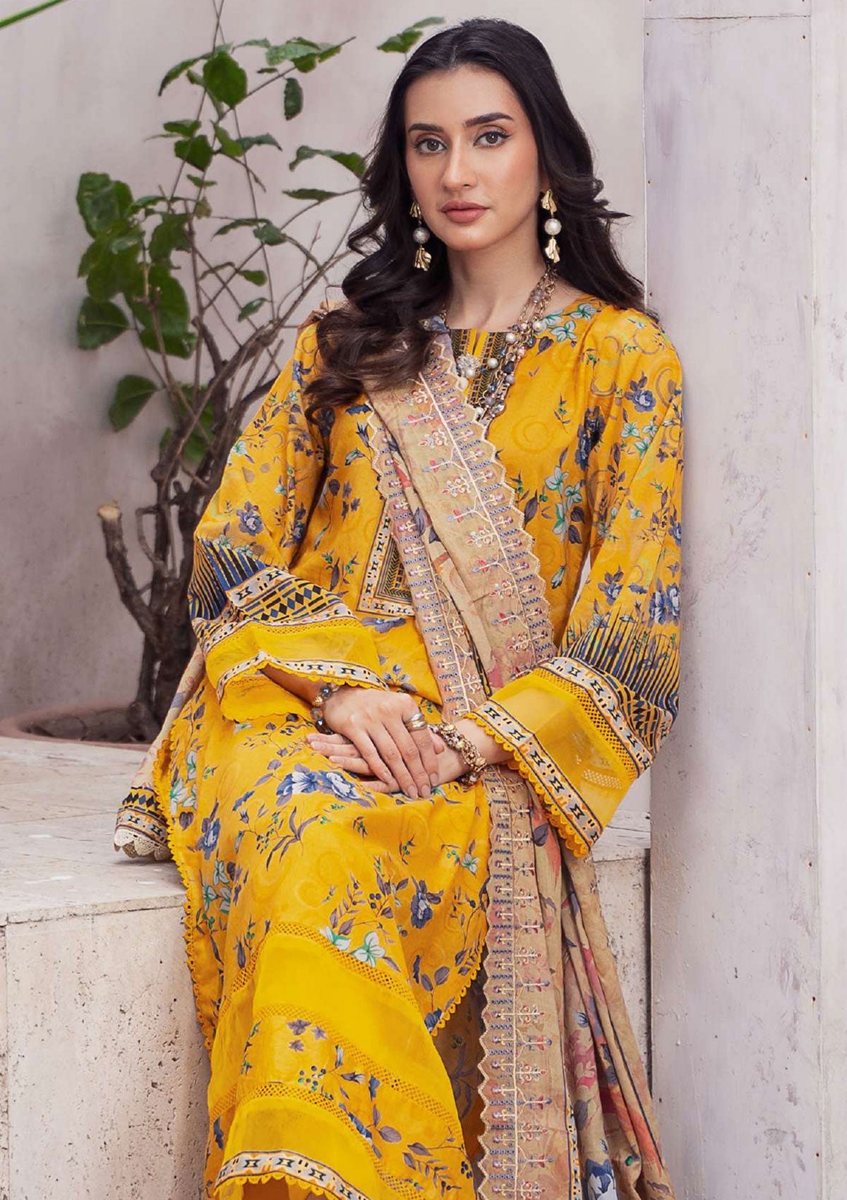 Lawn Collection - Al Zohaib - Cutwork Bliss Vol 3 - ZCB24#01