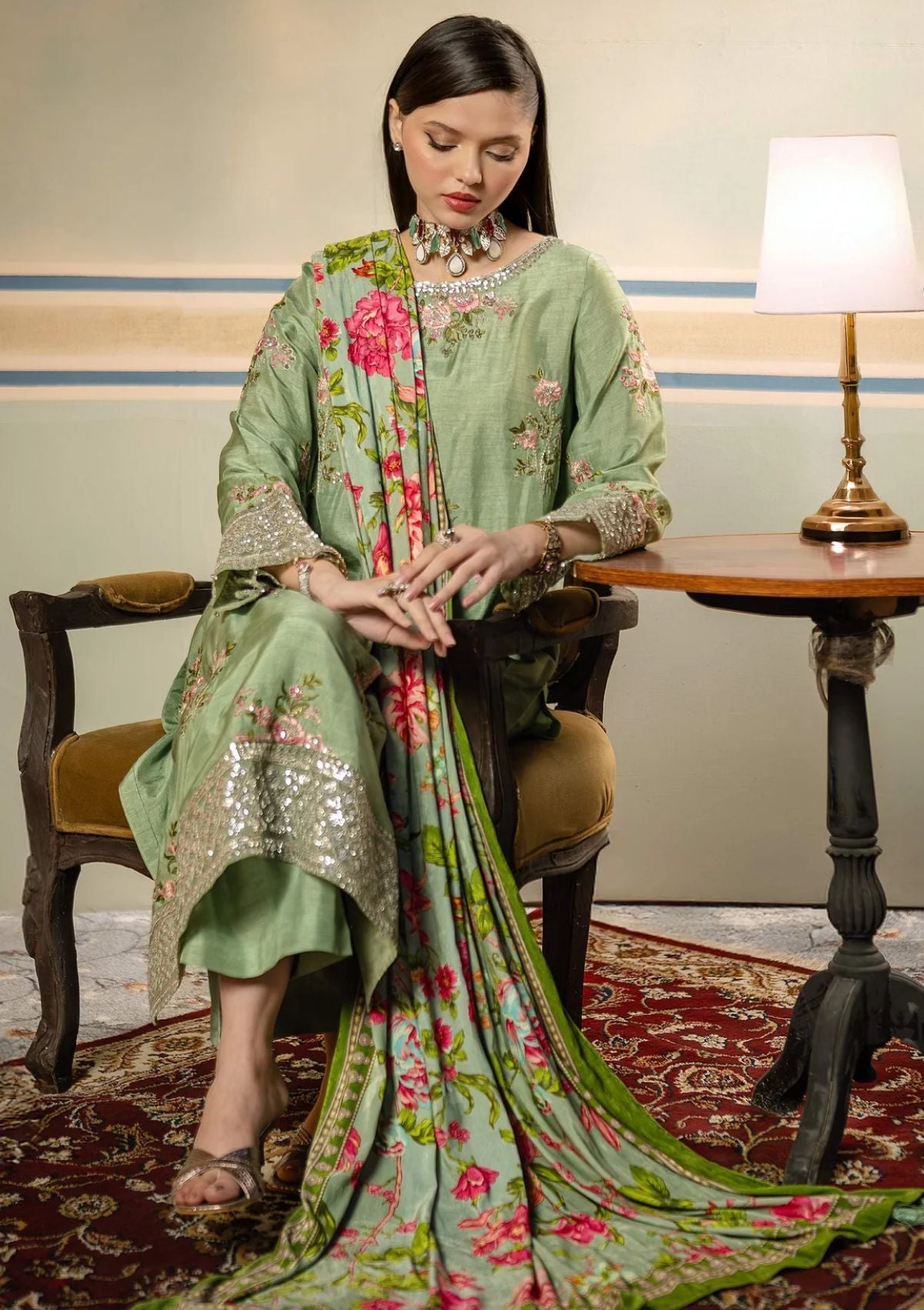 Winter Collection - M.Basics - Festive Unstitched - MBF24#03