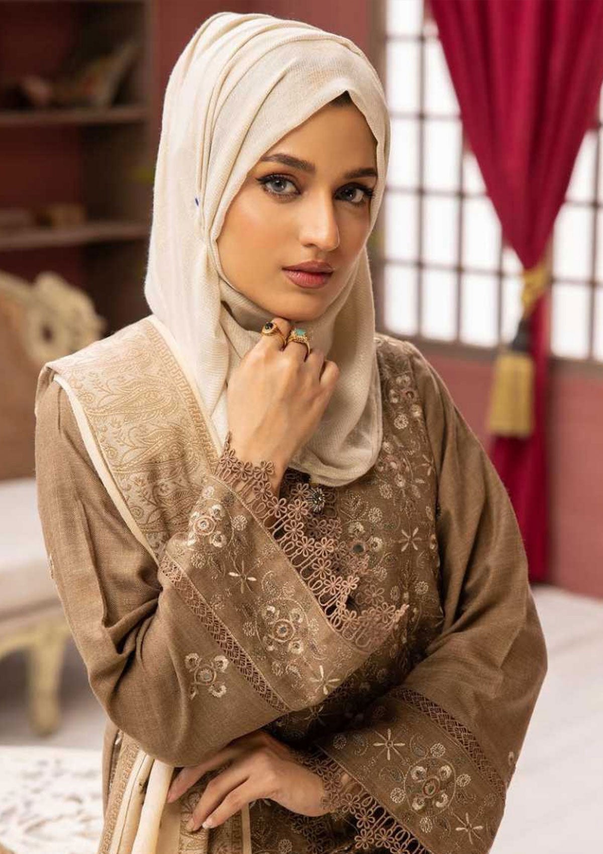 Winter Collection - Riaz Arts - DastKari - D#13
