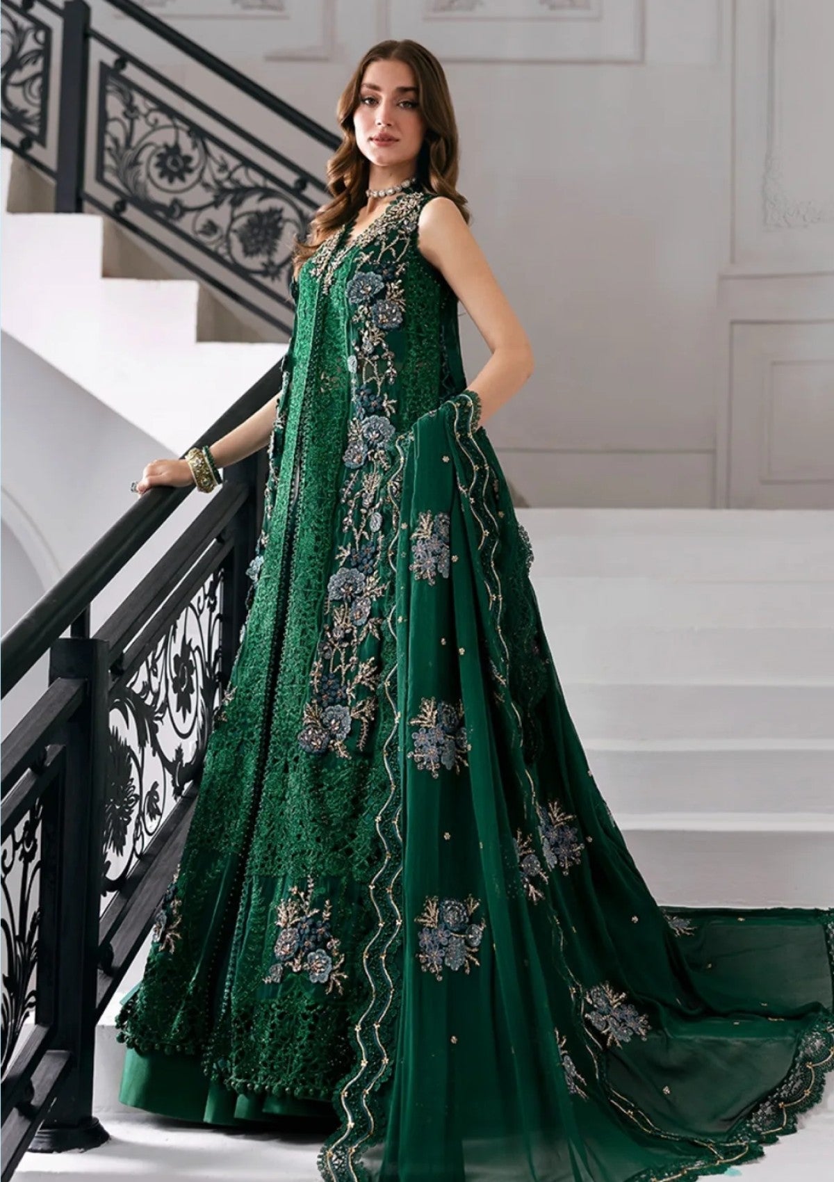Formals - Maria B - Mbroidered Unstitched Edition 25 - MME#08