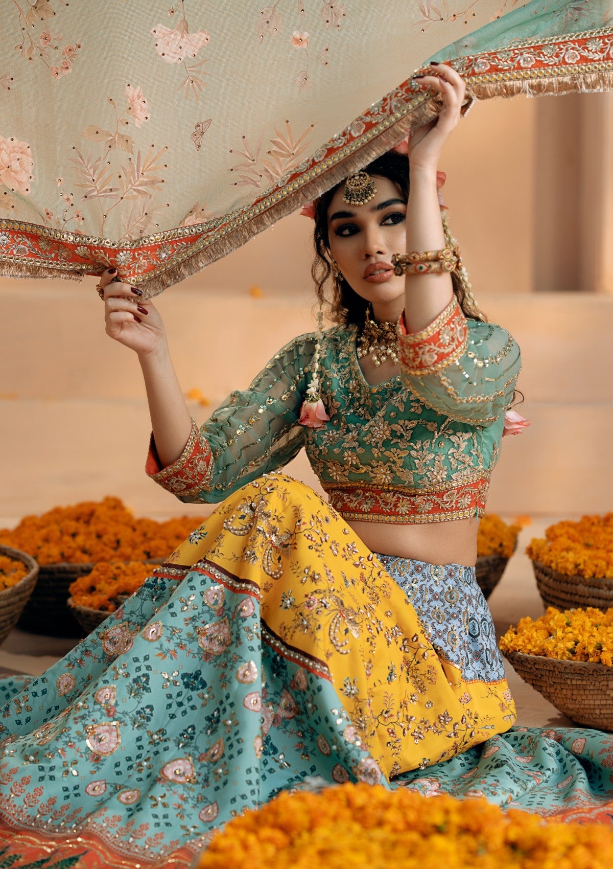 Pret - Fozia Khalid - Chamakh Dhamakh - Wedding Festivity - Shagun