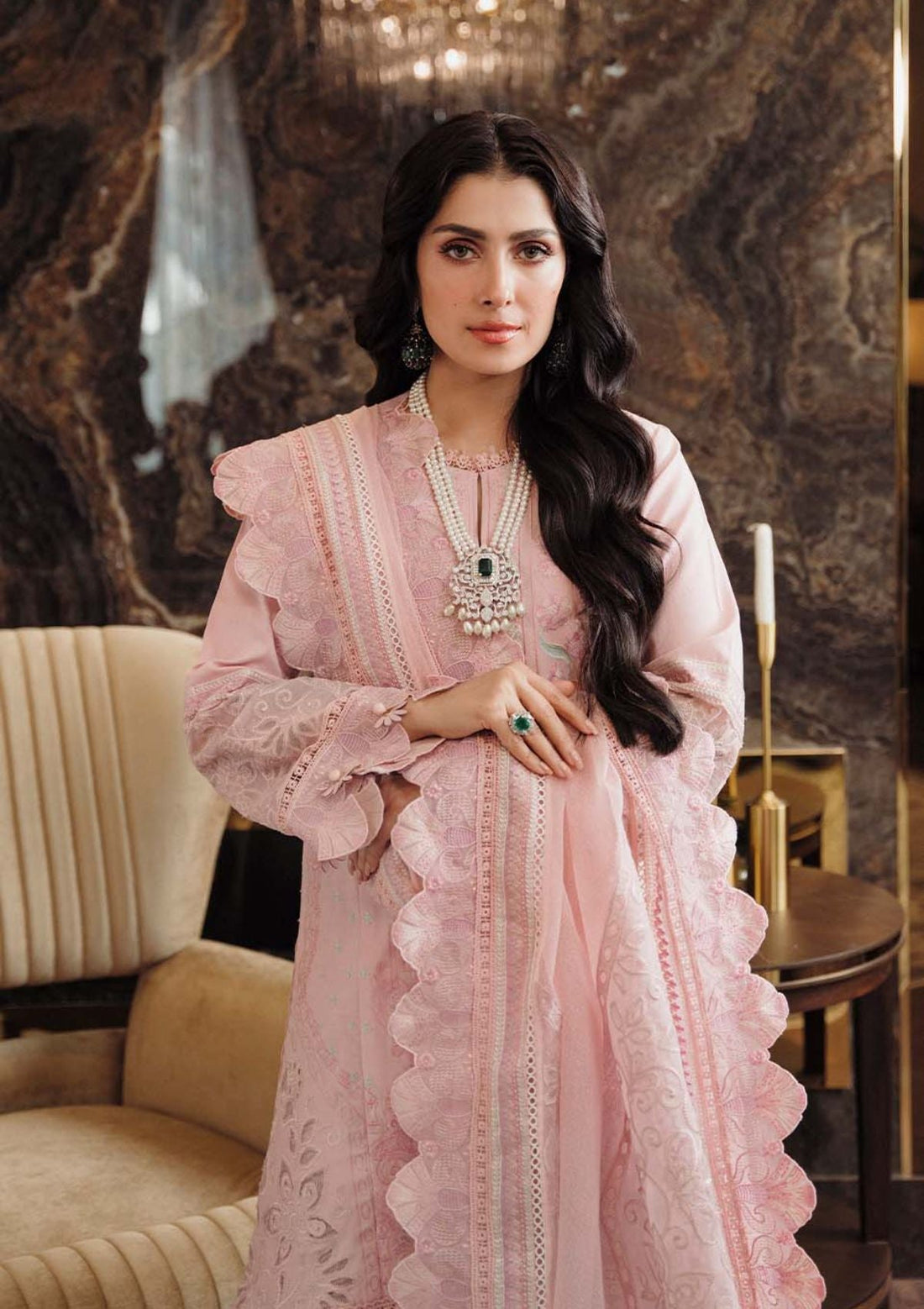 Lawn Collection - Zarqash - Luxury - Amara - D#8