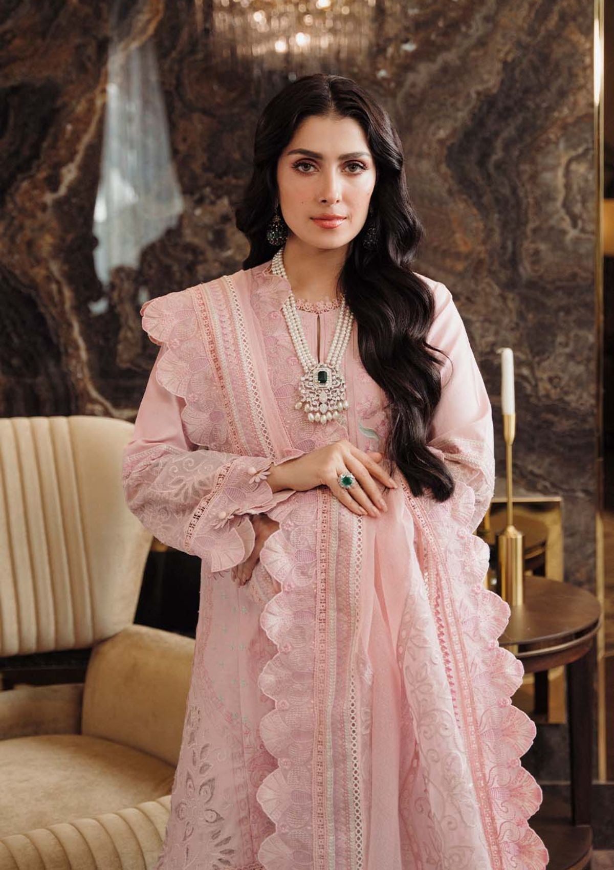 Lawn Collection - Zarqash - Luxury - Amara - D#8