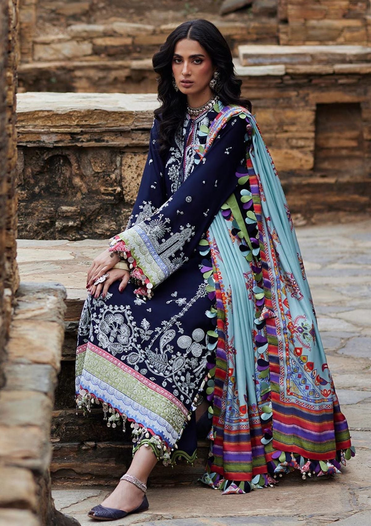 Winter Collection - Elan - Unstitched Winter 24 - EW#06 - Mahrosh