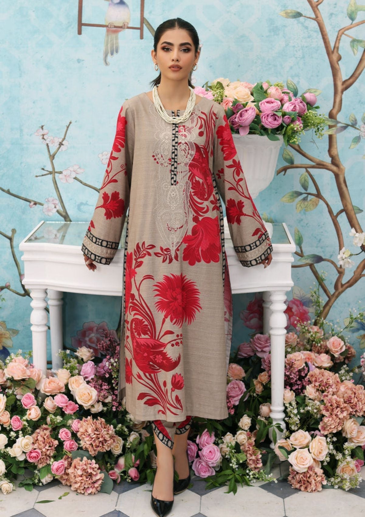 Winter Collection - Charizma - Belle - Khaddar - 2 Pc - BLW3#04