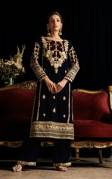Threads and Motifs | Velvet Collection 25 | 2PC TV-10