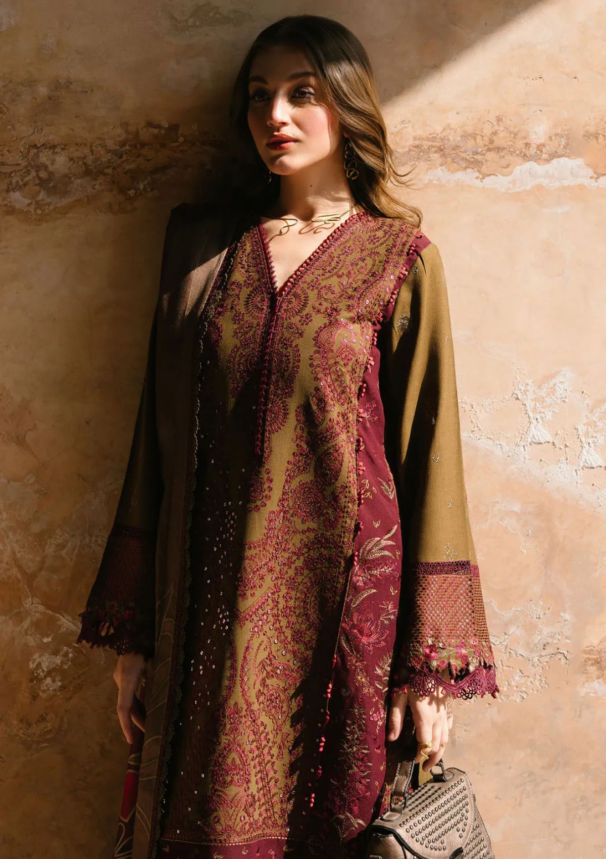 Winter Collection - Bin Ilyas - Gulabi Baagh - BI24GB 156-A