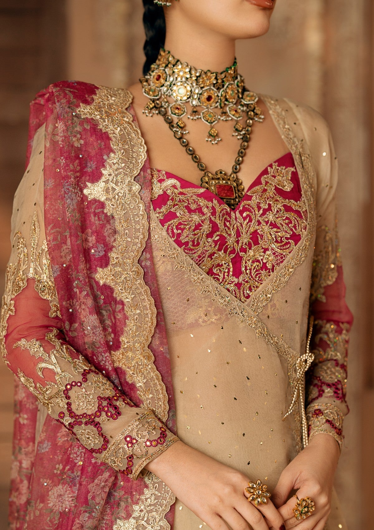 Pret - Fozia Khalid - Chamakh Dhamakh - Wedding Festivity - Roka