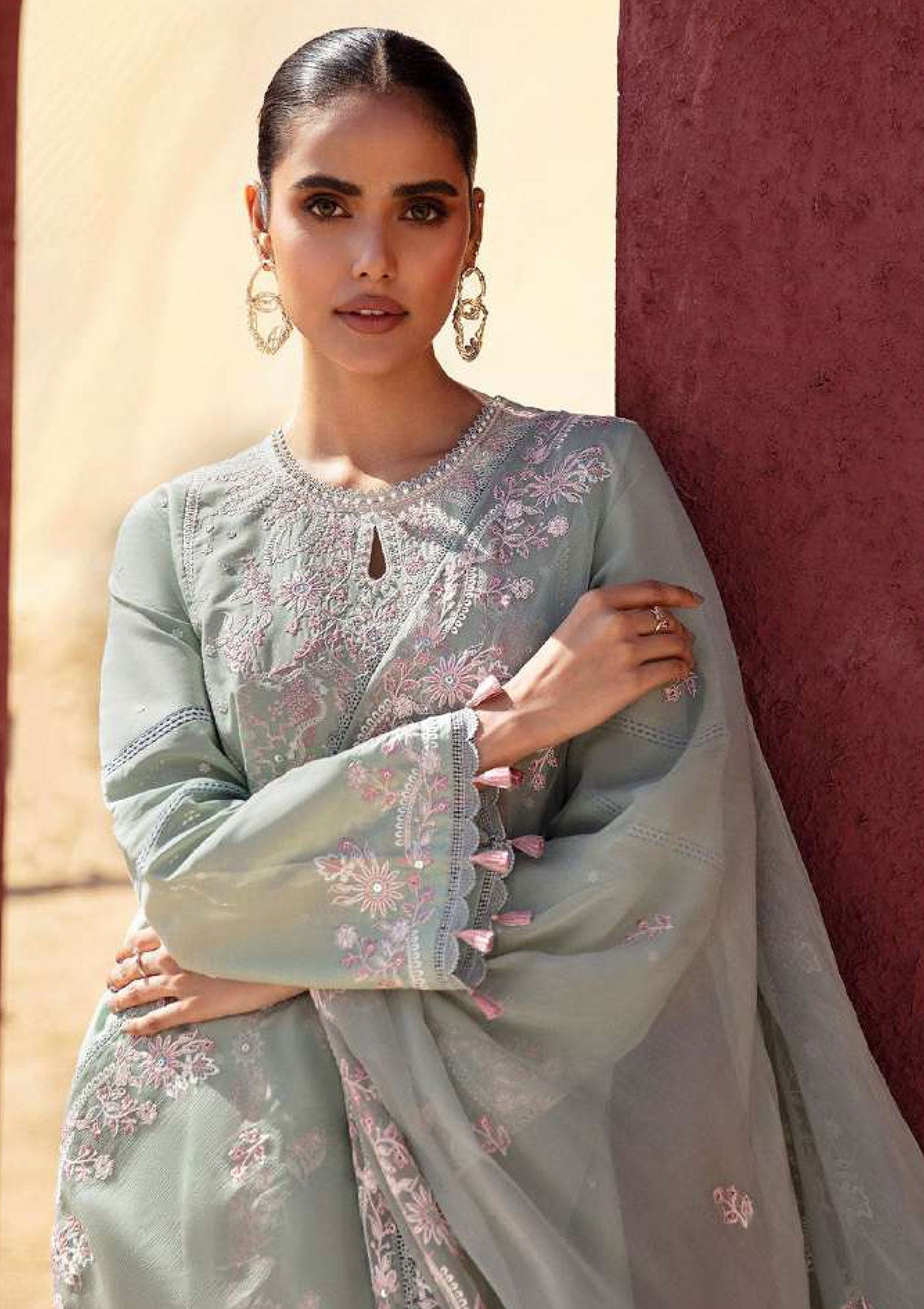 Lawn Collection - Cross Stitch - Eid Lawn 2 - SL24#12 - Mystic Verve