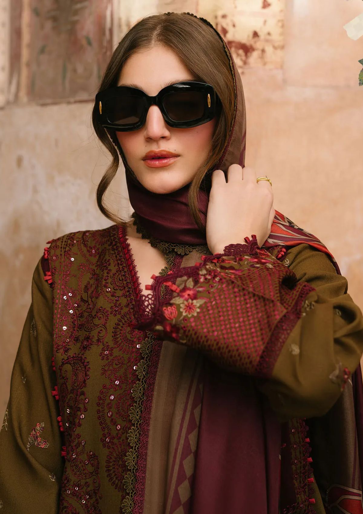 Winter Collection - Bin Ilyas - Gulabi Baagh - BI24GB 156-A