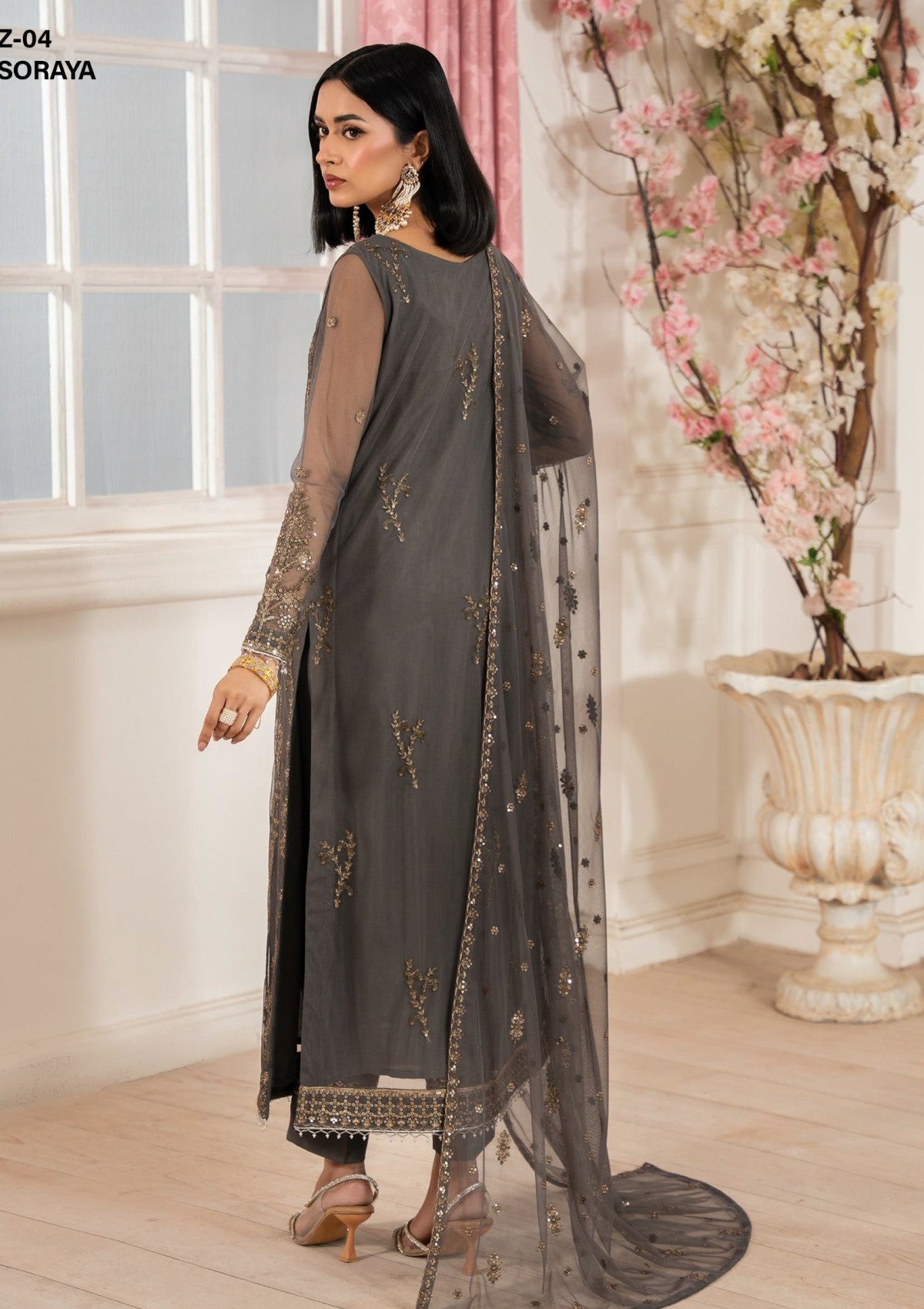 Formals - Zarif - Heer - Unstitched 25 - ZHF-04 Soraya