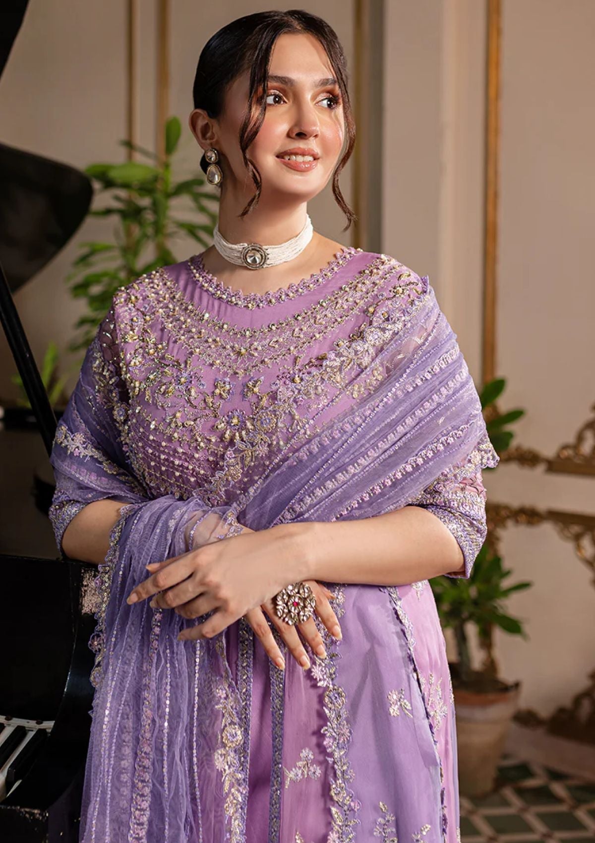 Formal Collection - Roheenaz - Naira - Chiffon 24 - D#05 - Selina