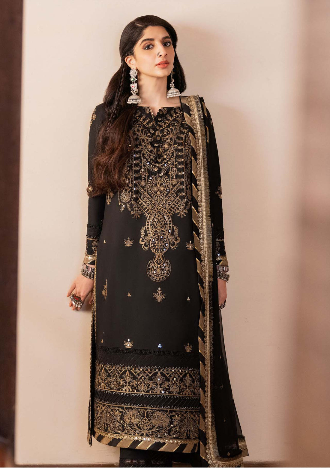 Festive Collection - Asim Jofa - Eid Festive - AJKM-16 - Official Asim Jofa - Agha Fabrics UK