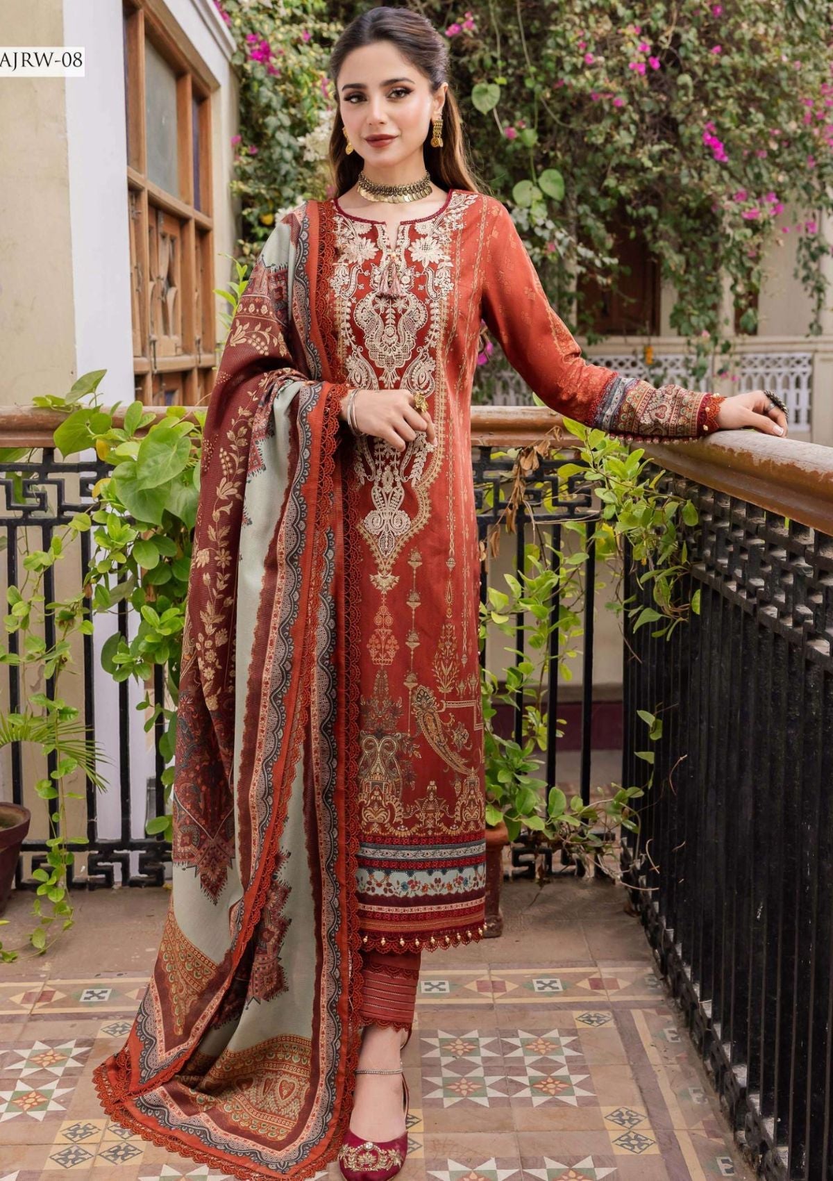 Winter Collection - Asim Jofa - Rania - Pre Winter - AJRW - 08