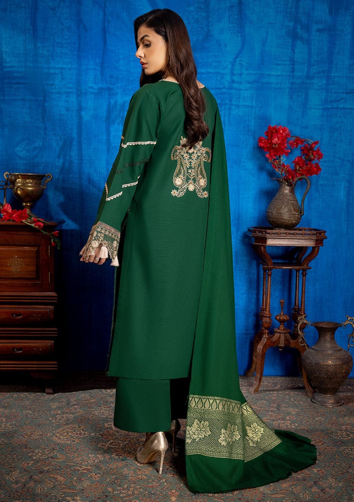 Winter Collection - Bin Ilyas - Remal - Khaddar - D#1944-A