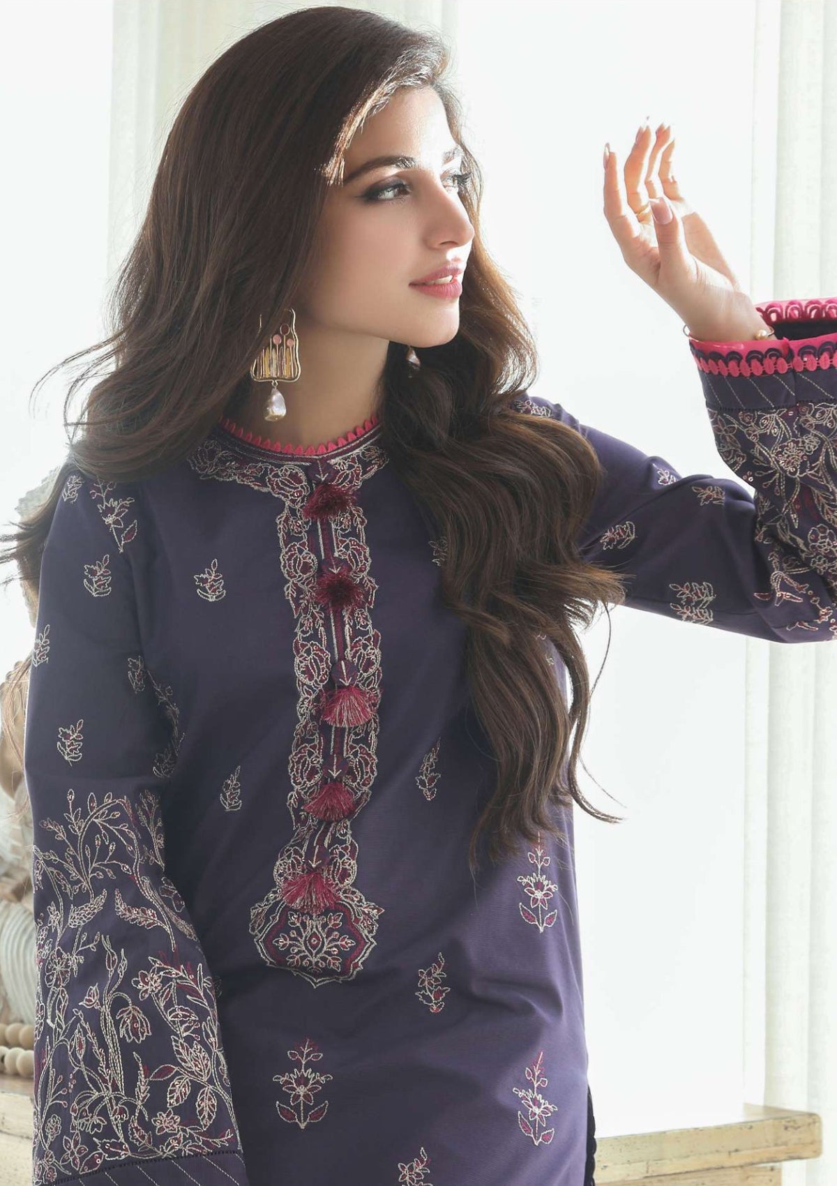 Lawn Collection - Asim Jofa - Aira - AJAI#19 - Official Asim Jofa - Agha Fabrics UK