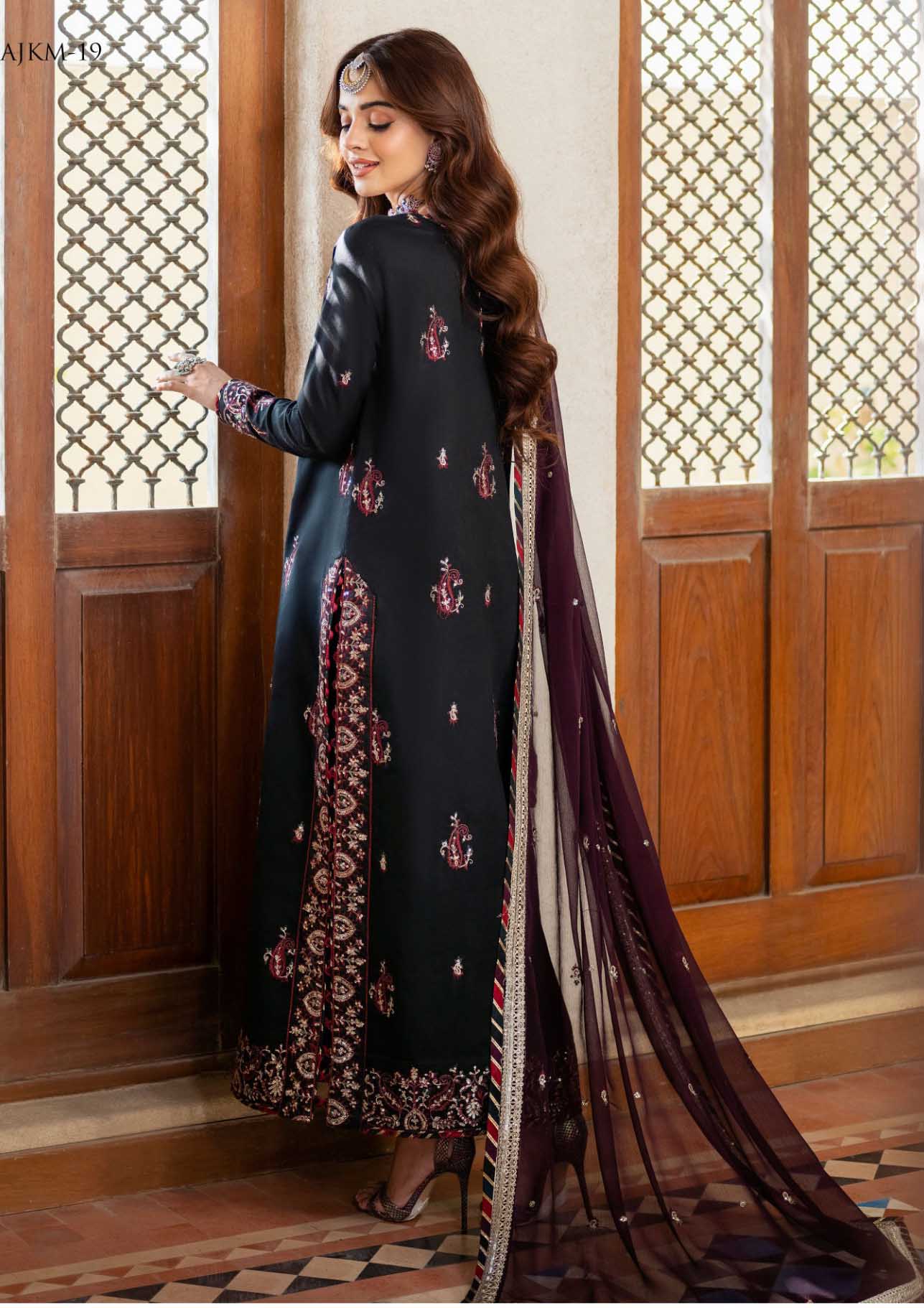 Festive Collection - Asim Jofa - Eid Festive - AJKM-19 - Official Asim Jofa - Agha Fabrics UK