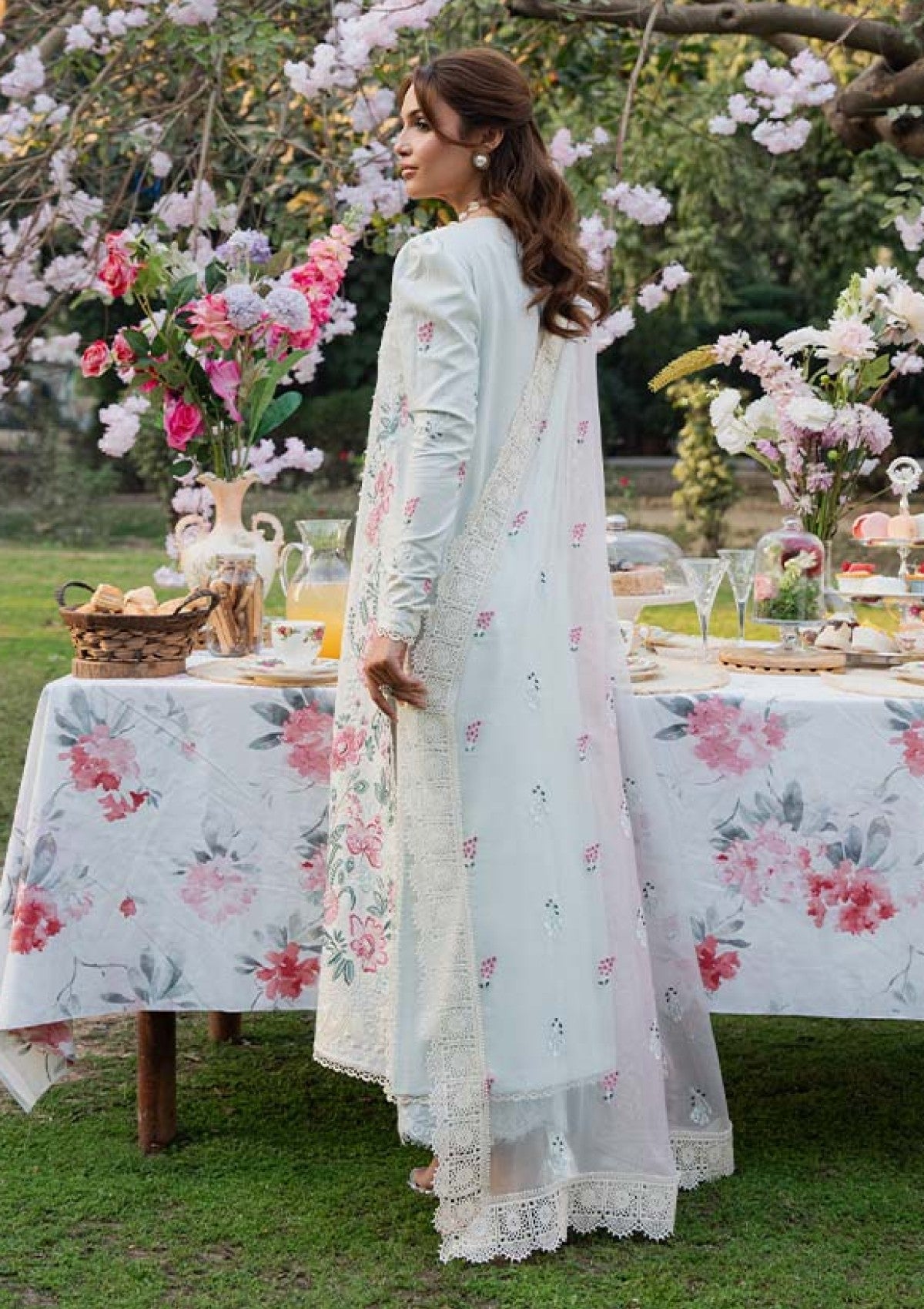 Lawn - Zevk - Flora Festive 25 - Vol II - JASMINE