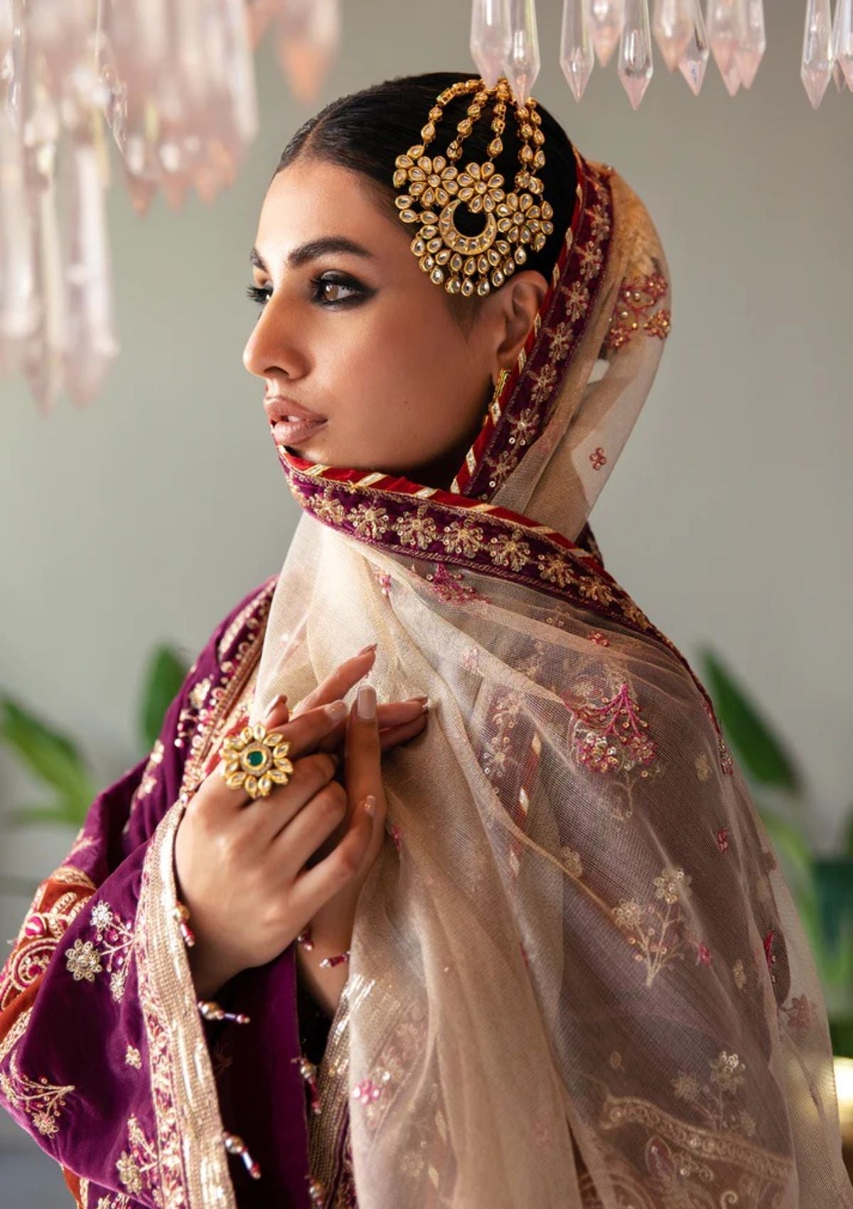 Winter Collection - Emaan Adeel - Makhmal Velvet - Mahzara - D#05
