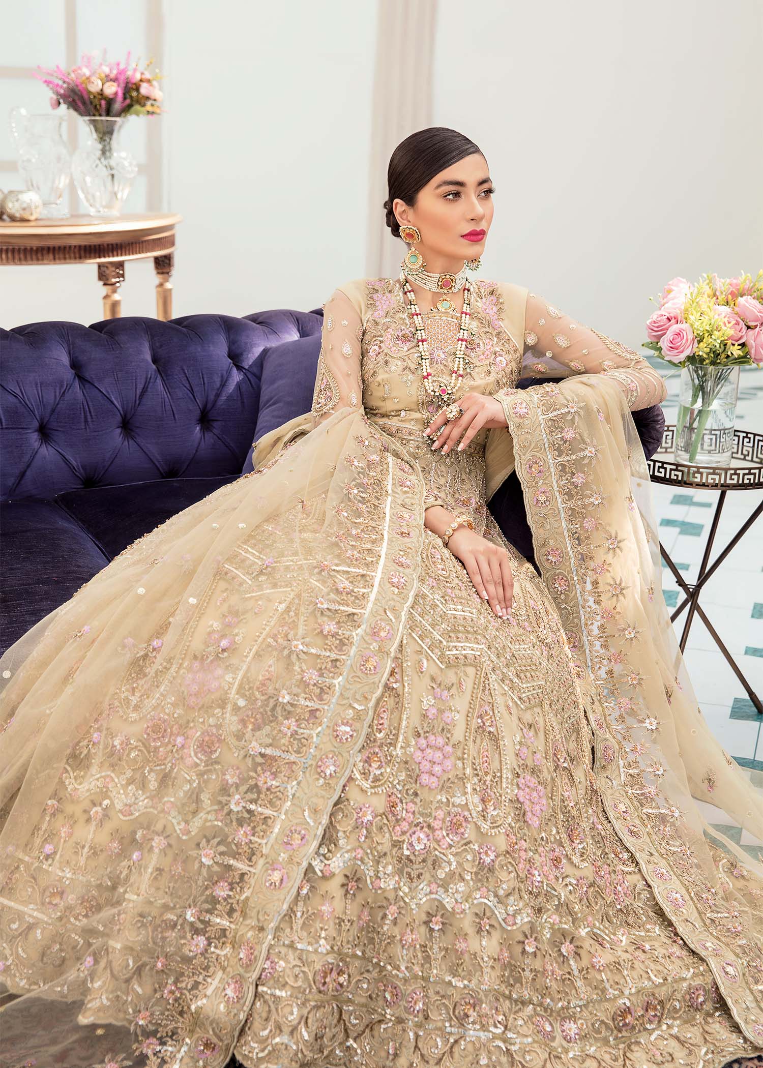 Akbar Aslam | Bridals | Espresso