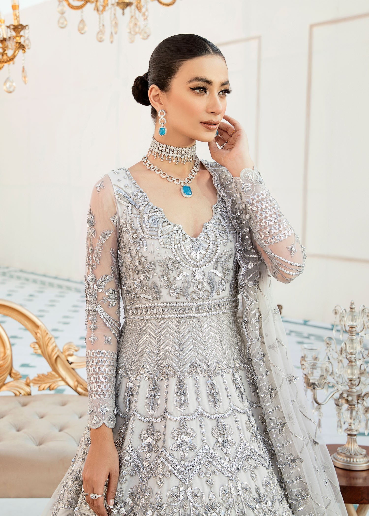 Akbar Aslam | Bridals | Slate