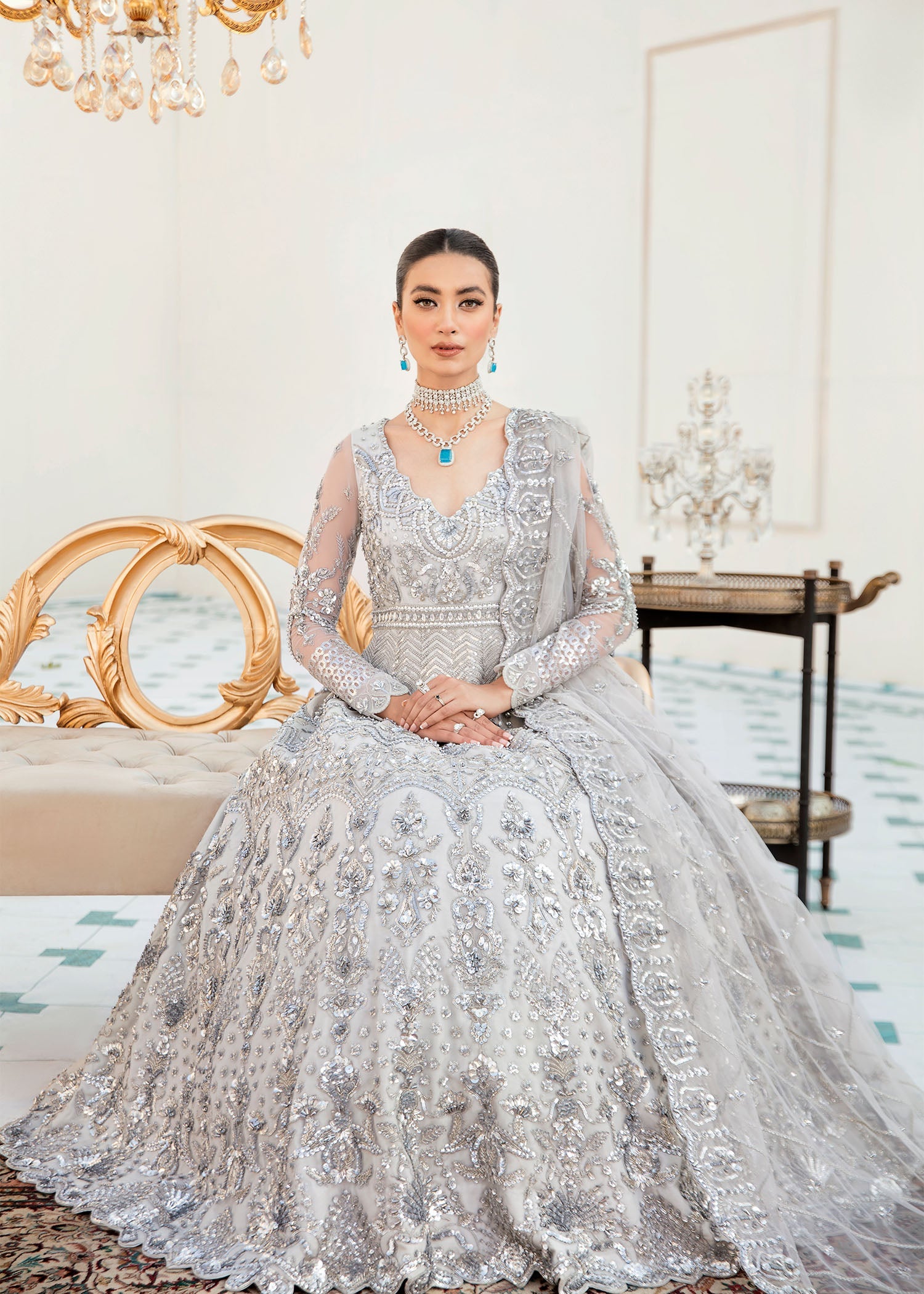 Akbar Aslam | Bridals | Slate