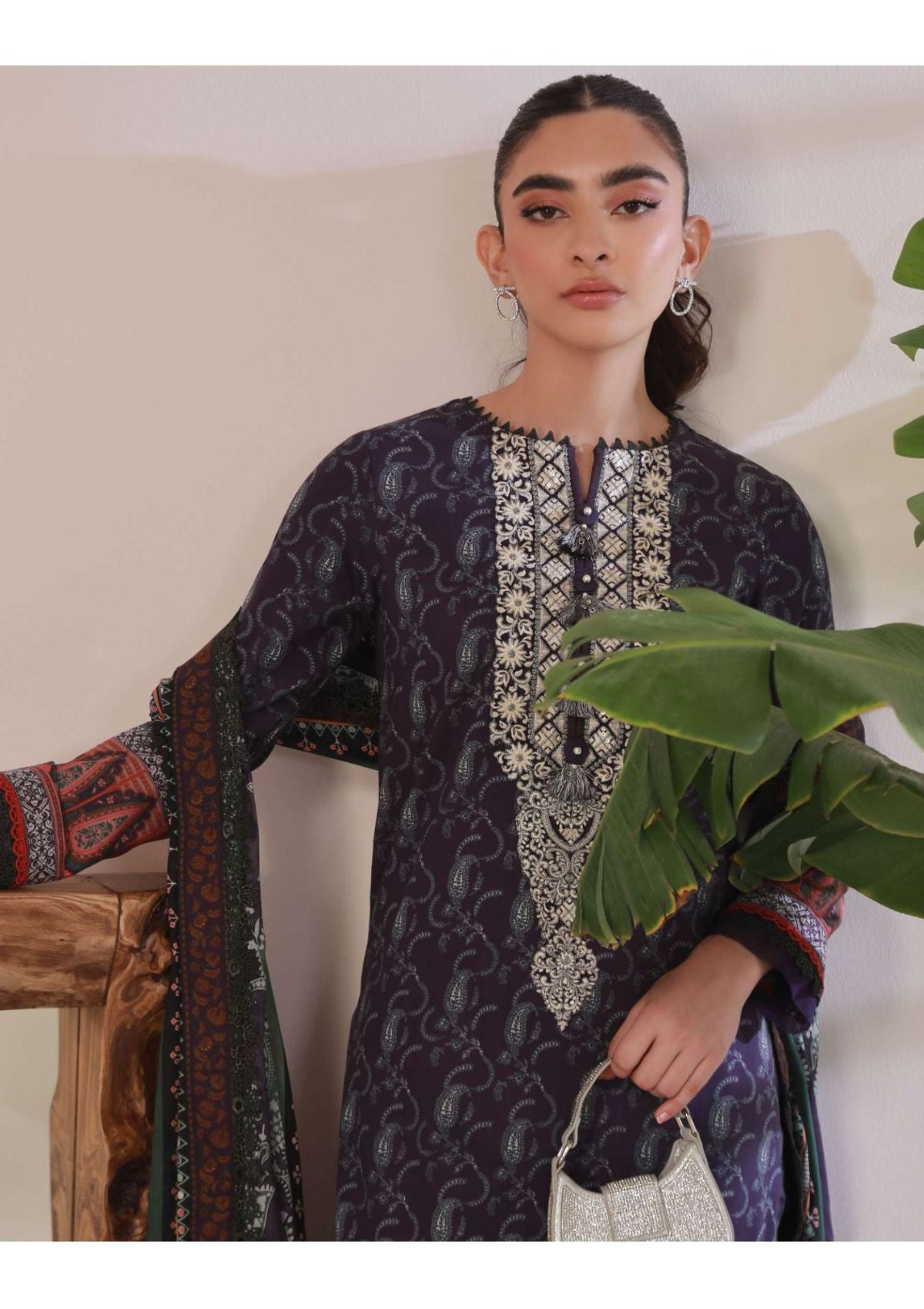 Lawn Collection - Asim Jofa - Prints - AJBP#07 - Official Asim Jofa - Agha Fabrics UK