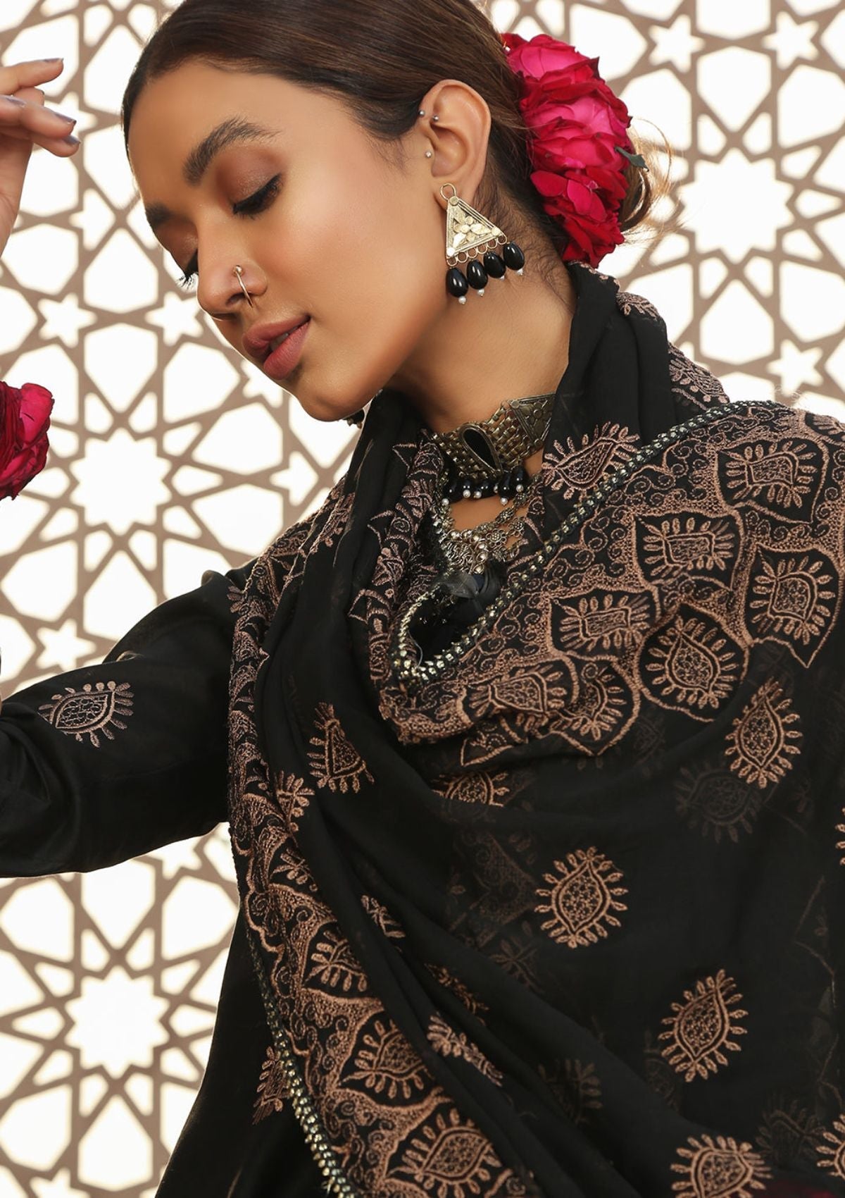 Lawn Collection - Mahnur - Luxury - V03 - ML#10 - Official Mahnur - Agha Fabrics UK