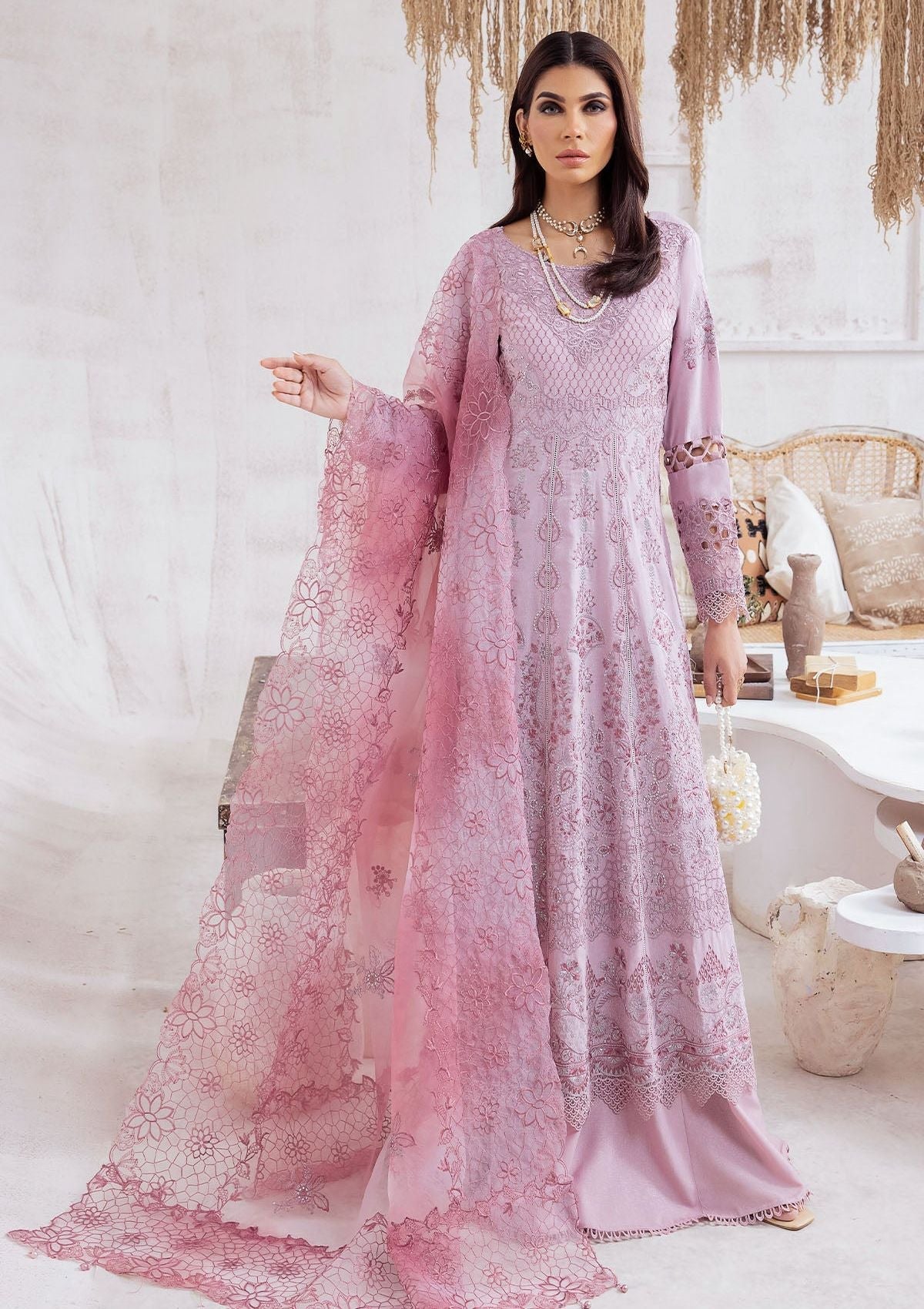 Winter Collection - Nureh - Exclusive - Karandi - NE#39 - Official Nureh - Agha Fabrics UK